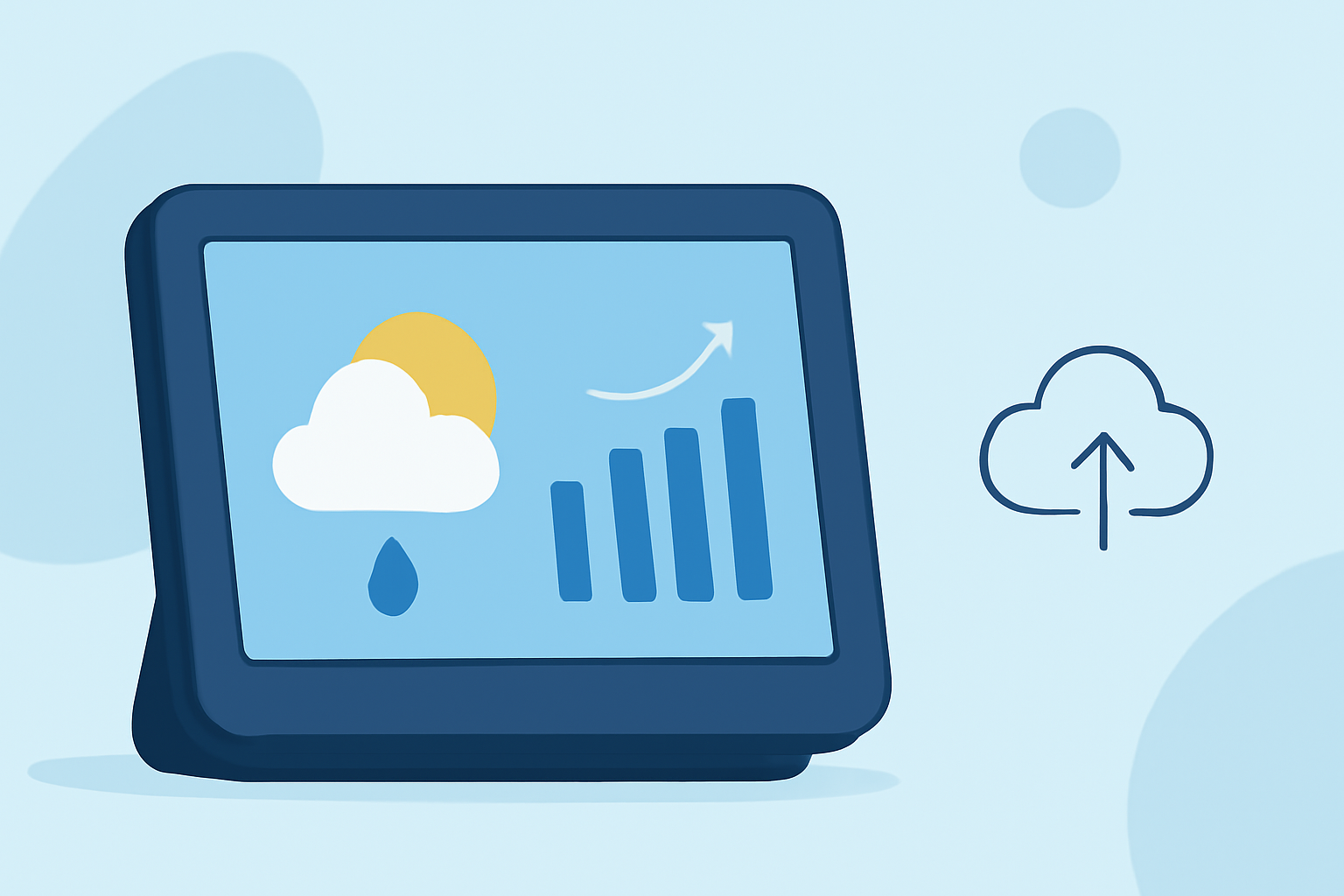 Easy Long-Range Forecasts on a Smart Display