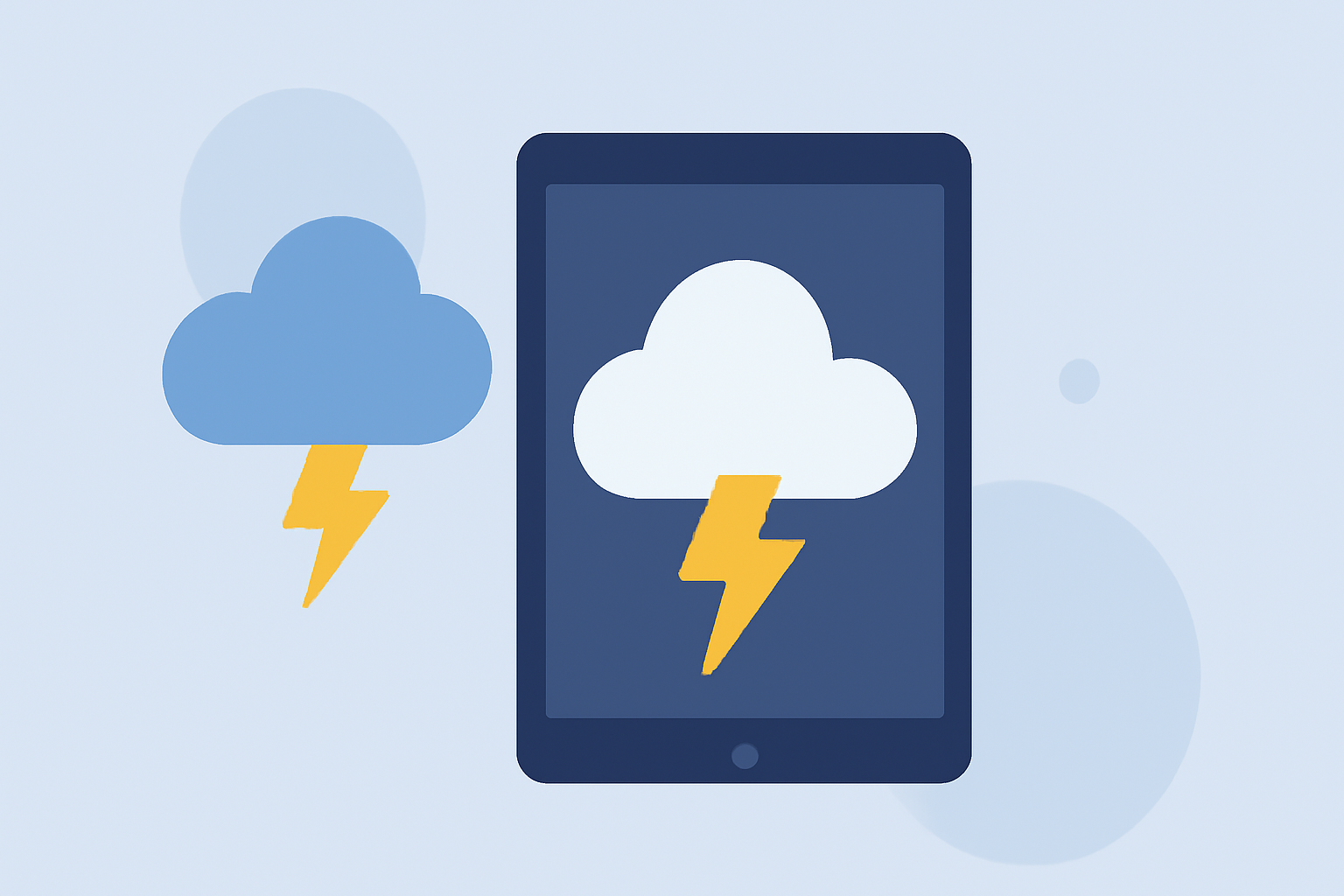 Getting Started with Thunderstorm Safety on iPad