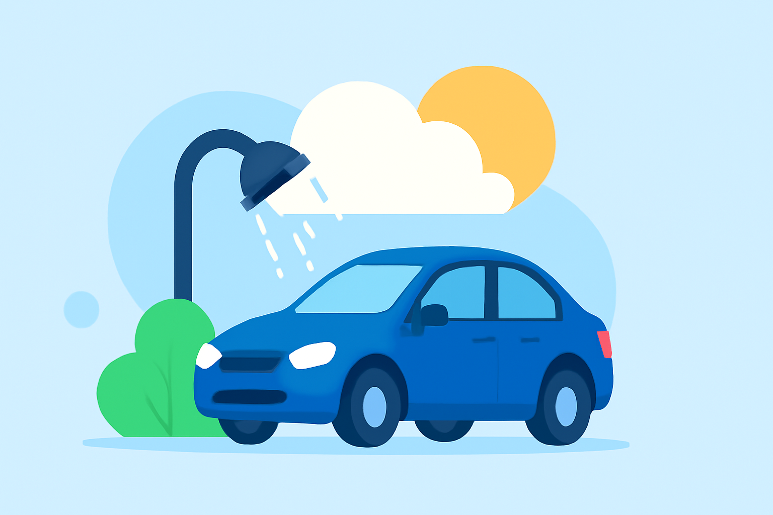 Optimal Weather Conditions for Outdoor Car Cleaning