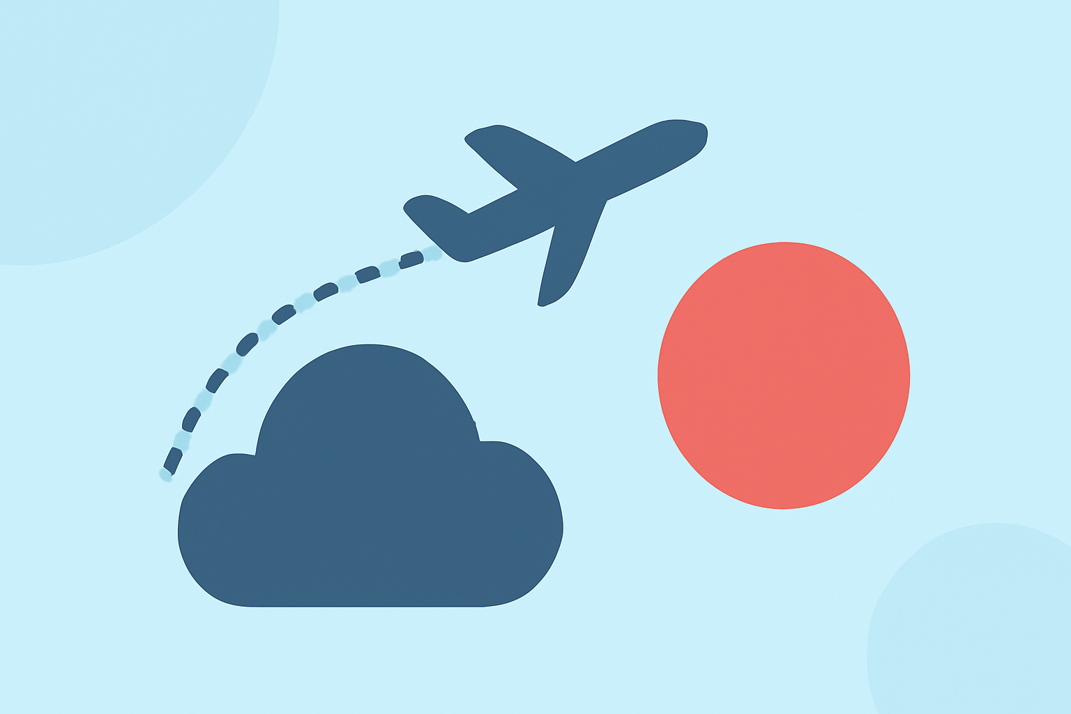Timing Flights Around Storms: A Beginner's Guide