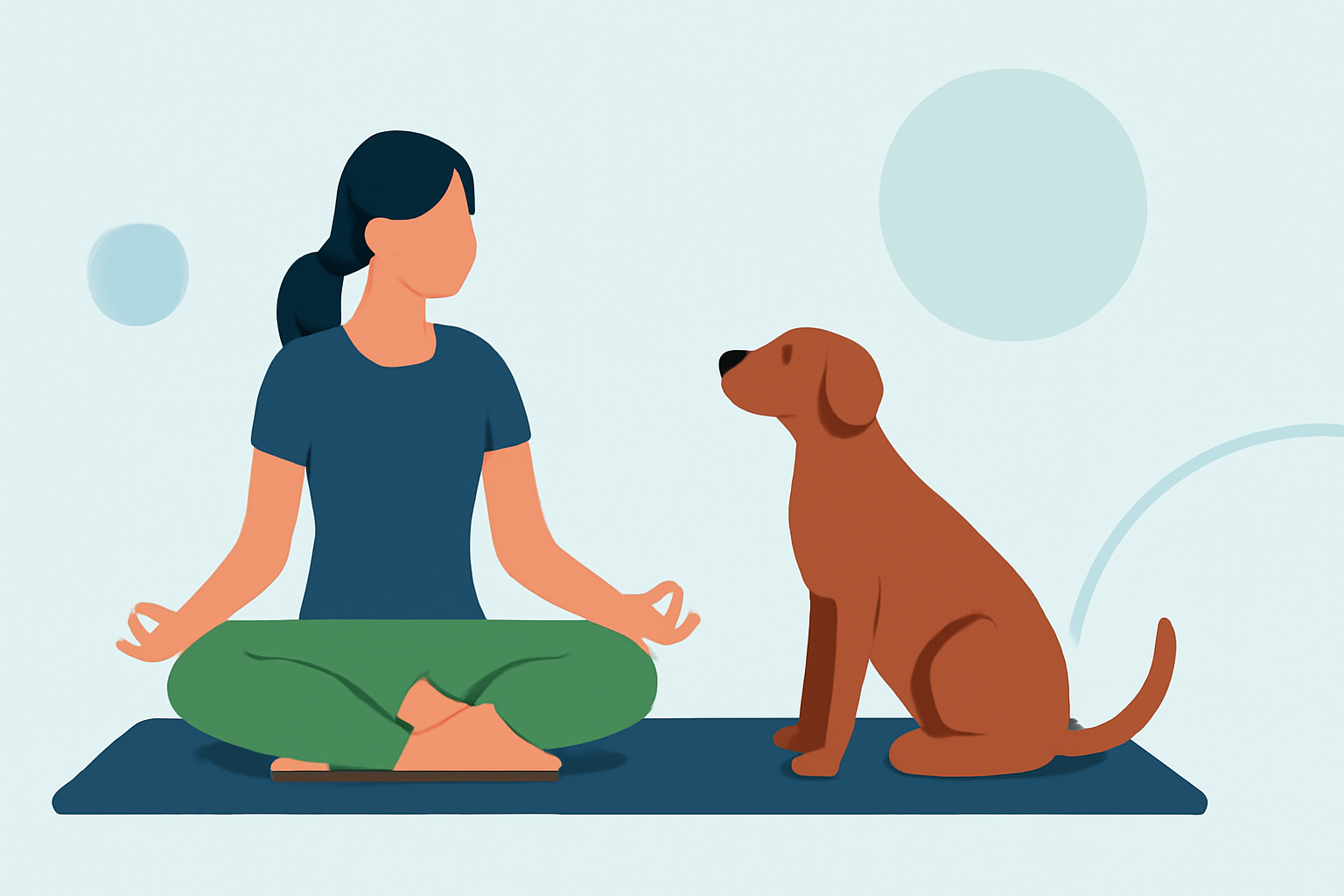 Outdoor Yoga with Pets: Weather Considerations and Safety Tips