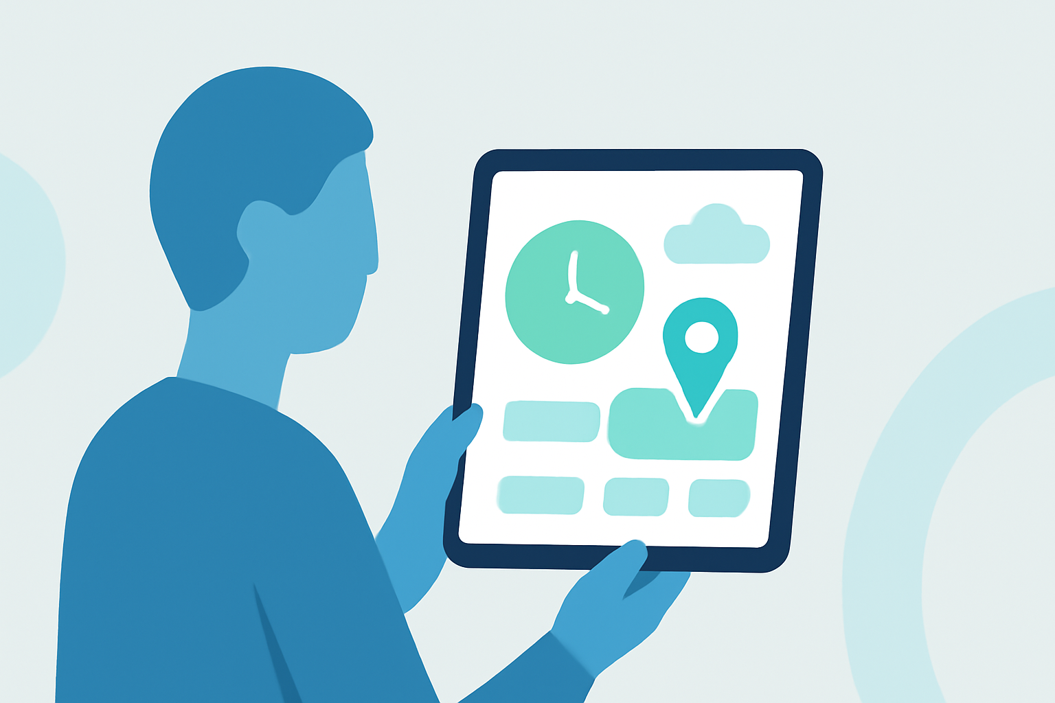 Finding the Best Time to Visit a Region on iPad