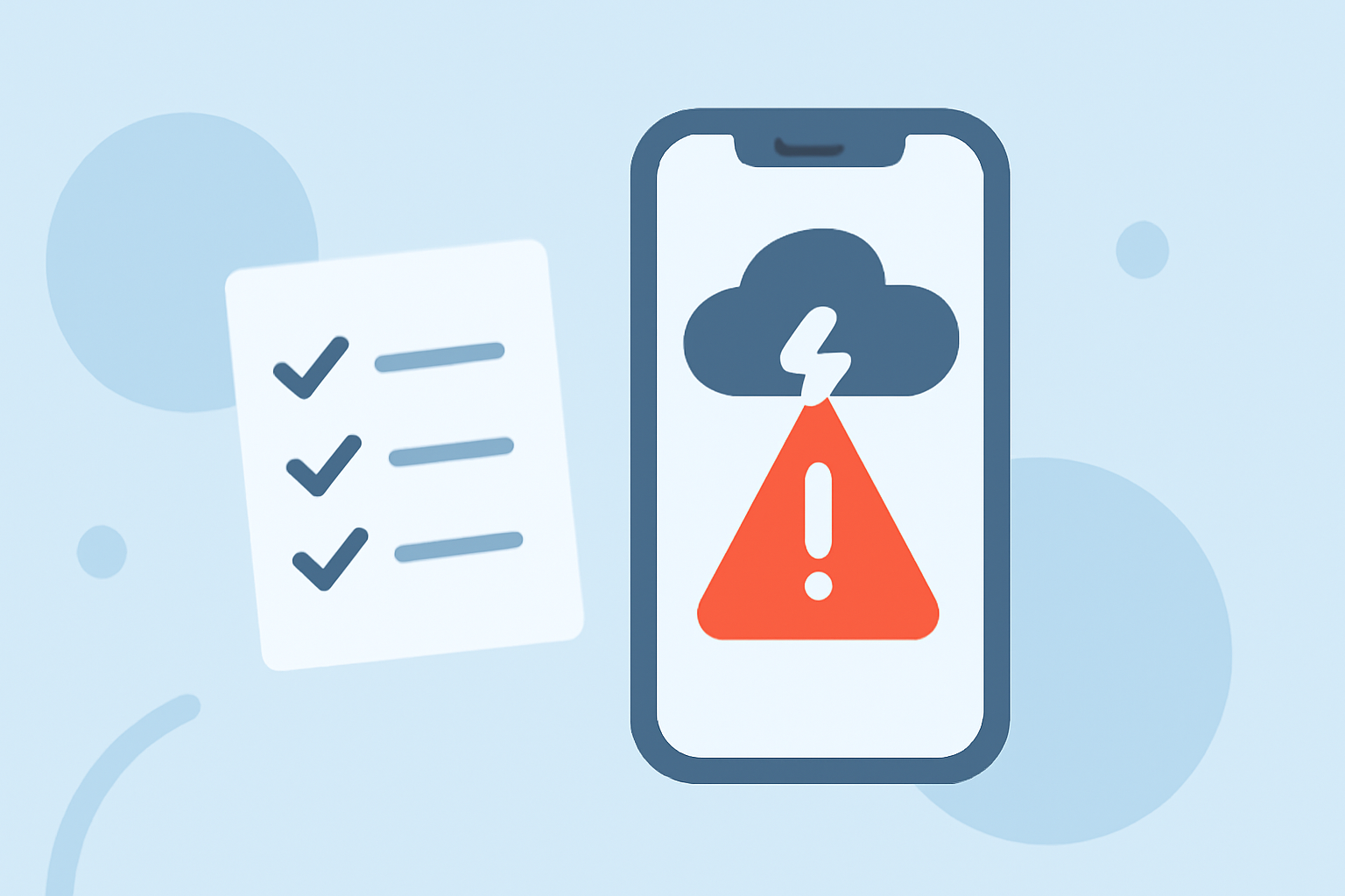 Creating a Severe Weather Emergency Plan on Your iPhone