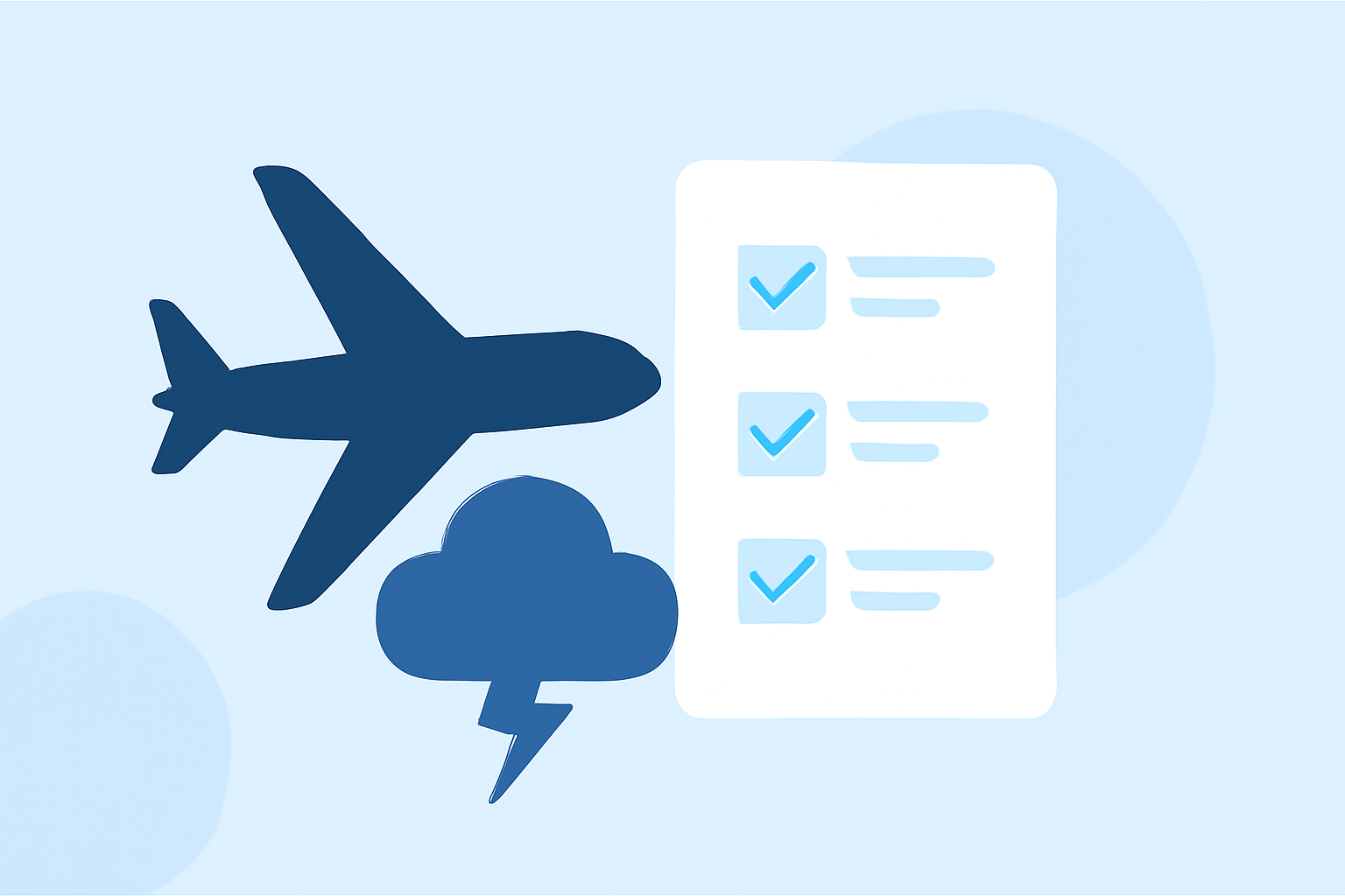 What to Do When a Storm Grounds Flights: An Essential Checklist for International Travel