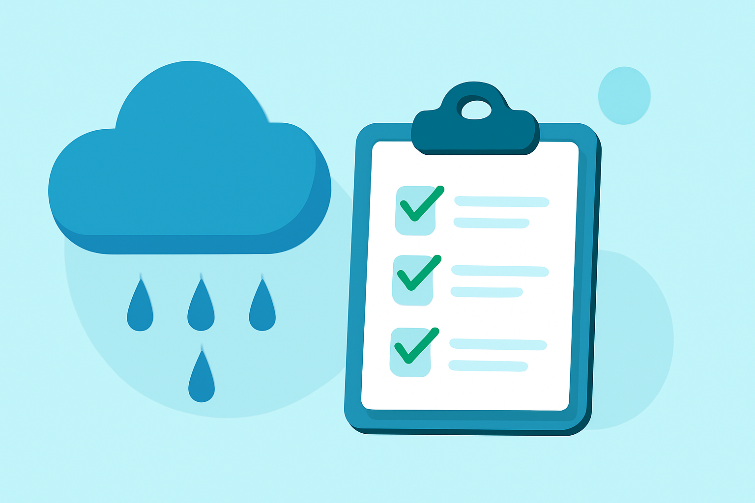 Creating a Minute-by-Minute Rain Forecast Checklist from Scratch