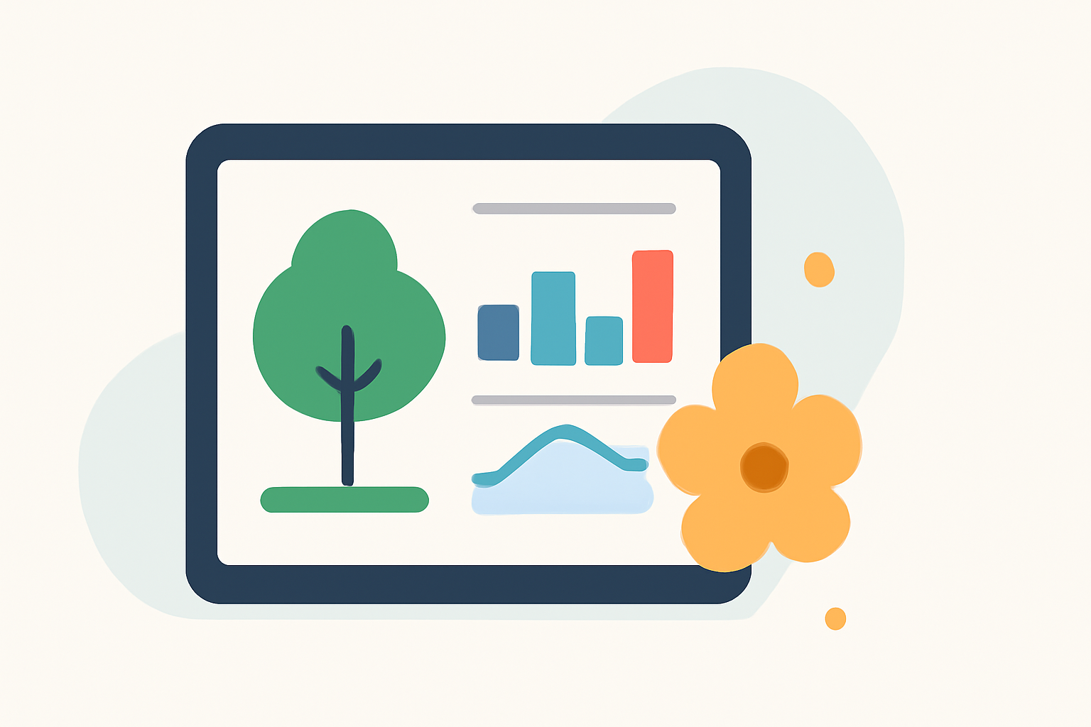 Pro Pollen Season Outlooks on a Tablet