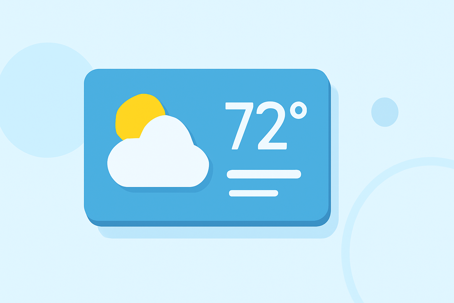 Designing Effective Glanceable Weather Widgets: A Comprehensive Guide
