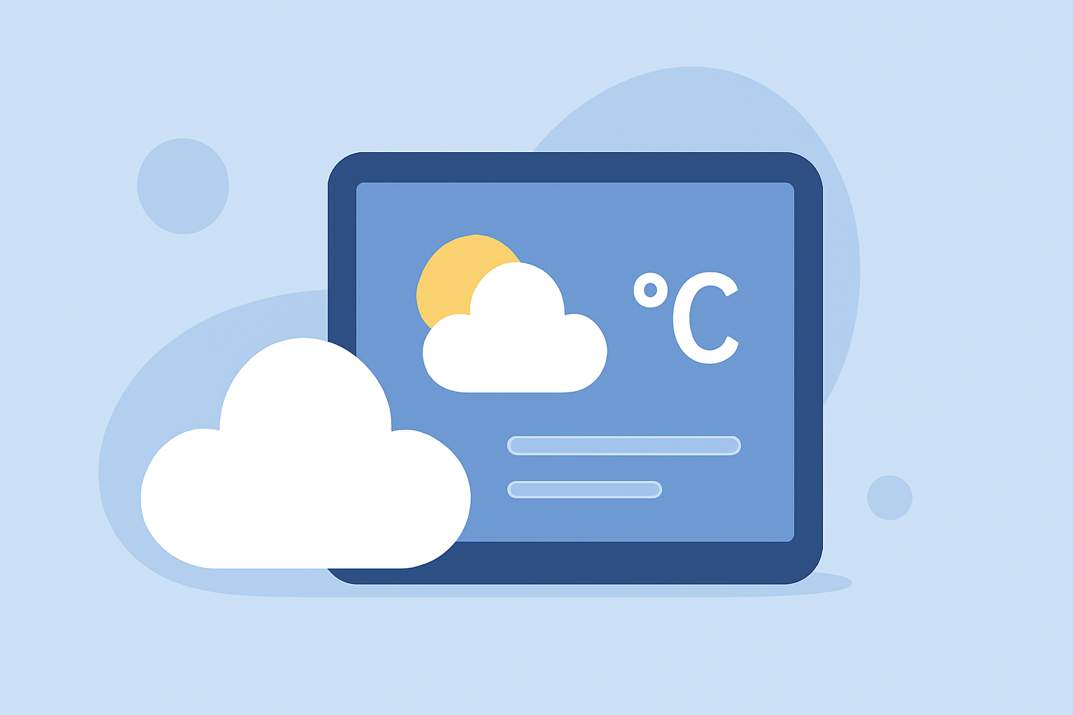 Quickly Check Your Flight Day Weather at a Glance