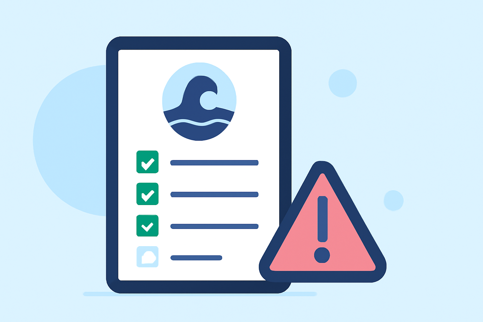 Coastal Flood Alerts Checklist for Your iPad