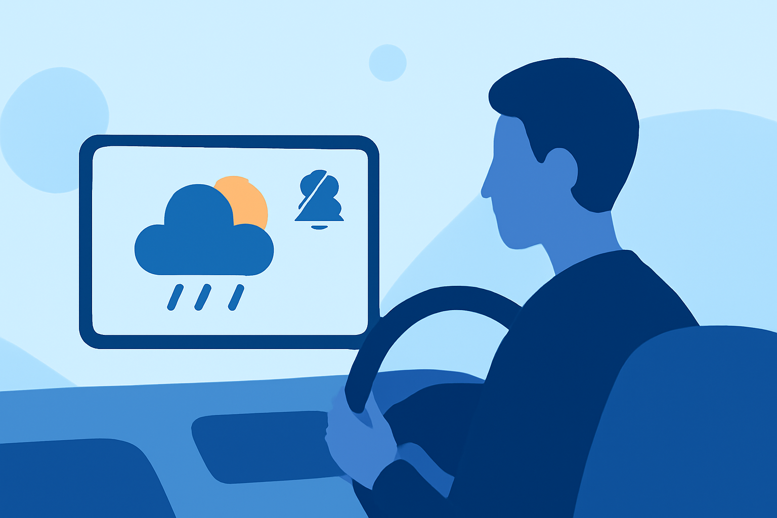 Managing Weather Notifications During Quiet Hours in Your Car