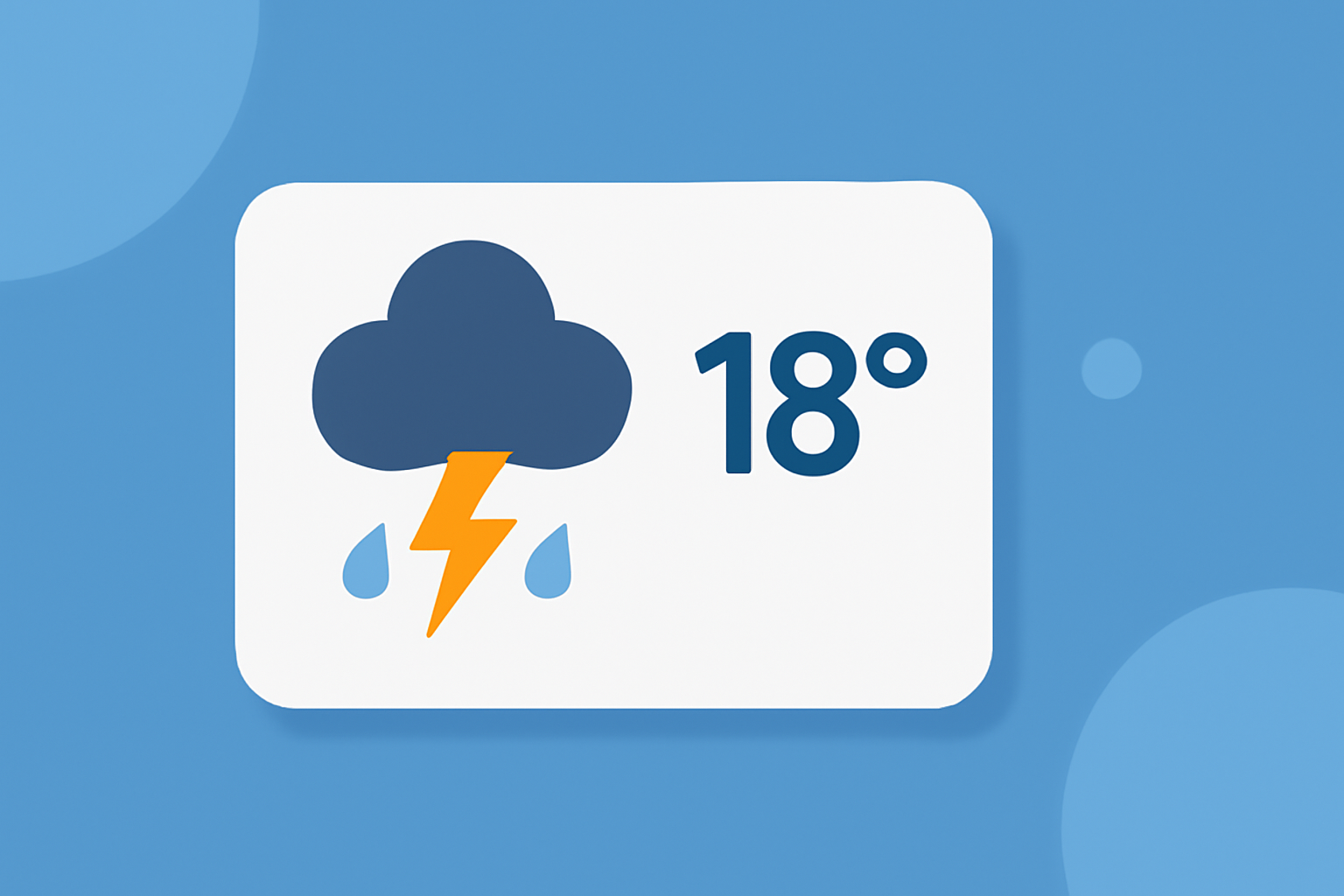 Glanceable Weather Widgets During Severe Weather: Top Examples and Best Practices