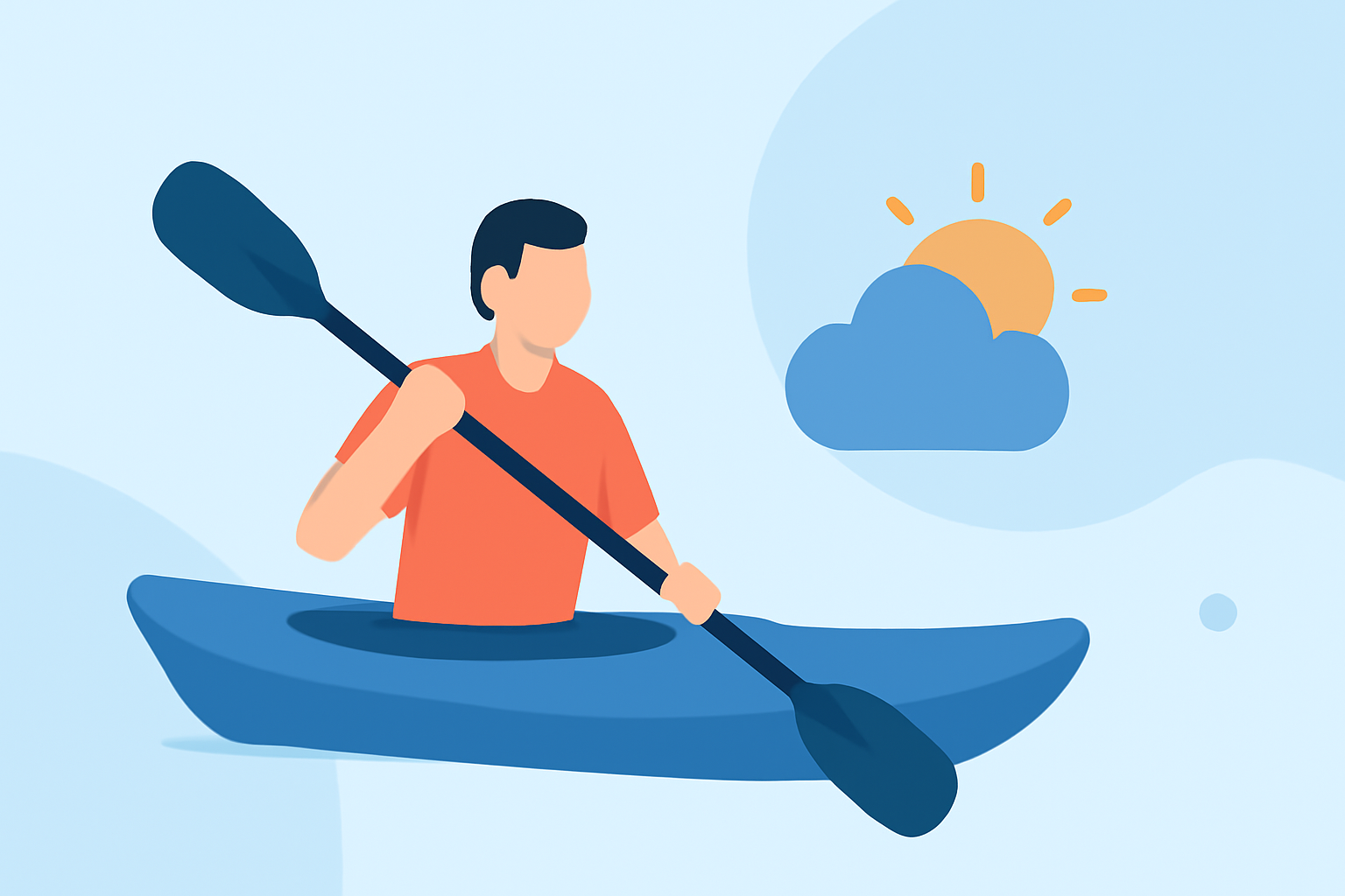 Planning Kayaking Trips with Favorable Weather Conditions
