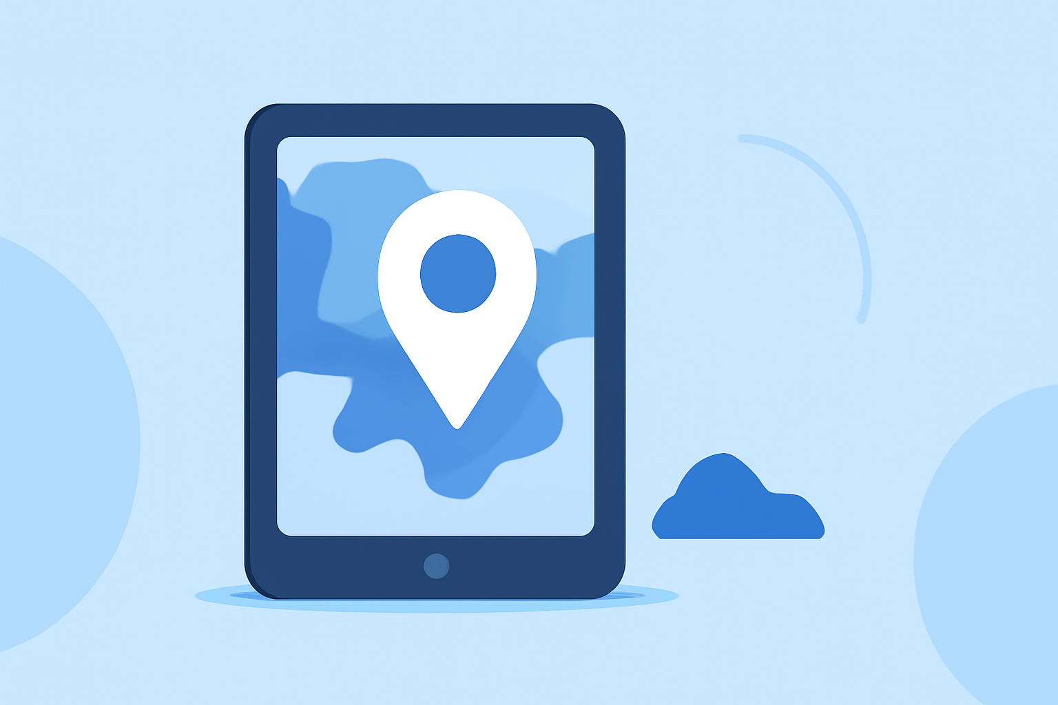 Water Accumulation Maps for Beginners on iPad