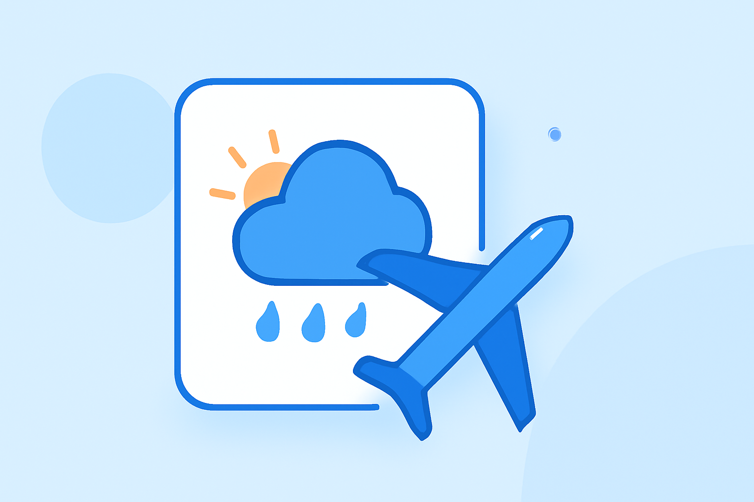 Tracking Weather for Connecting Flights