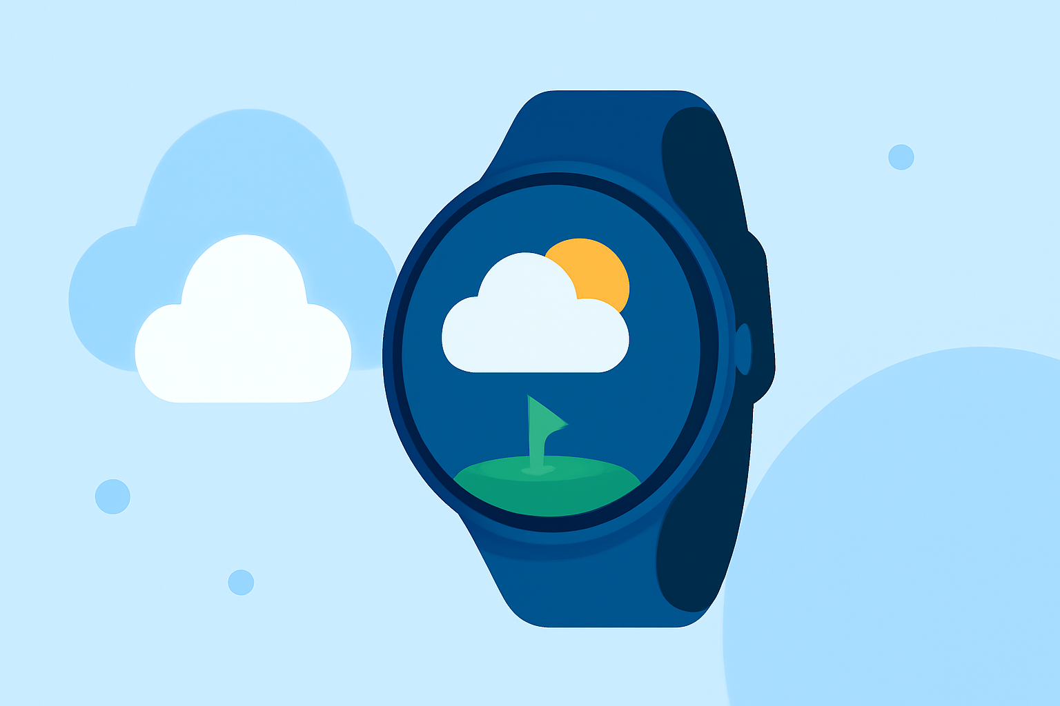 Getting Started with Weather for Golf Trips on Wear OS