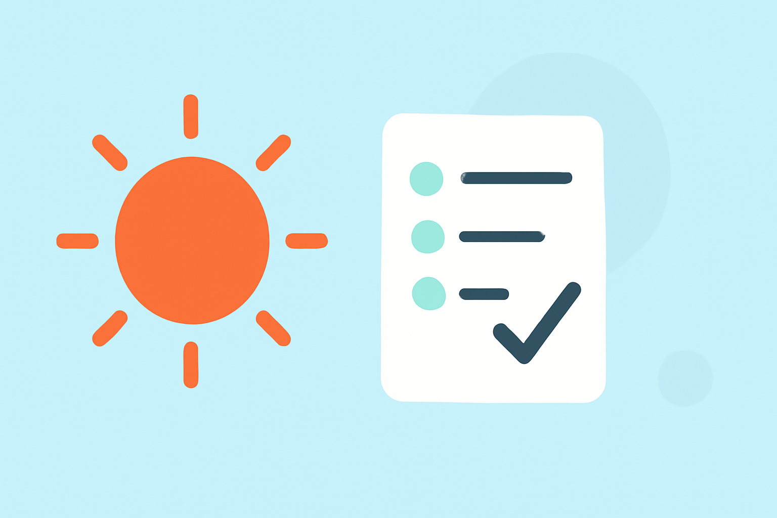 UV Notifications Checklist: Essential Steps for Sun Safety