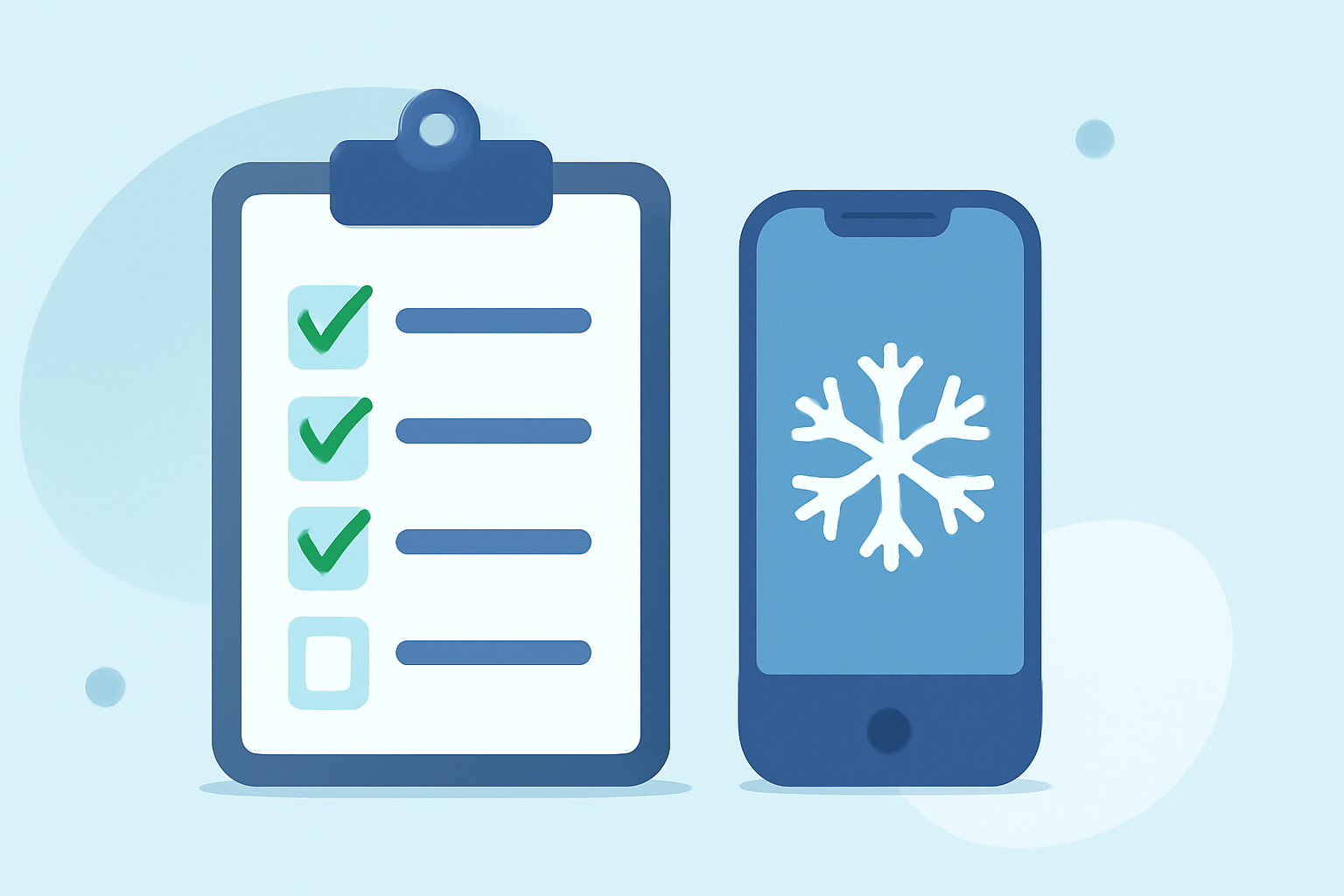 Humidity for Electronics Checklist During Winter Storms