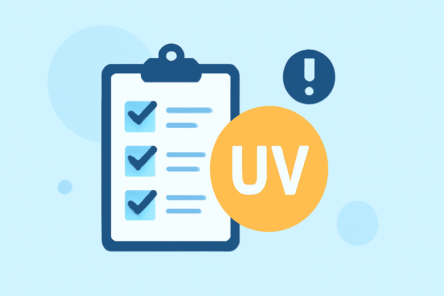 Your Essential UV Notifications Checklist