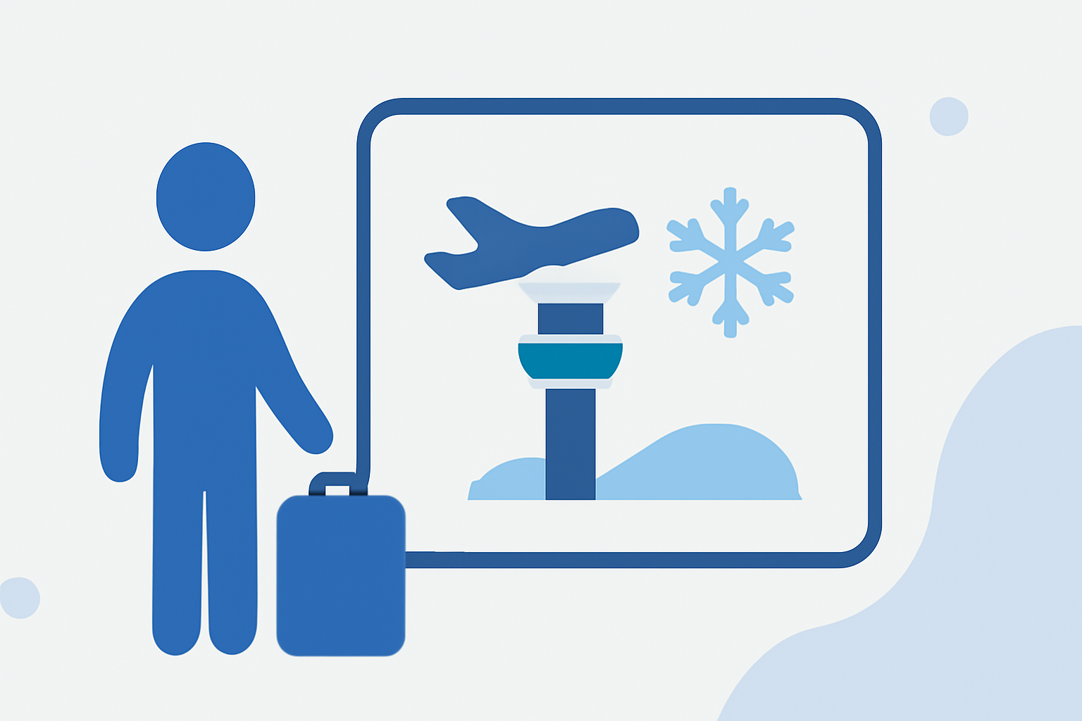 Snow at Your Arrival Airport: A Guide for Travelers