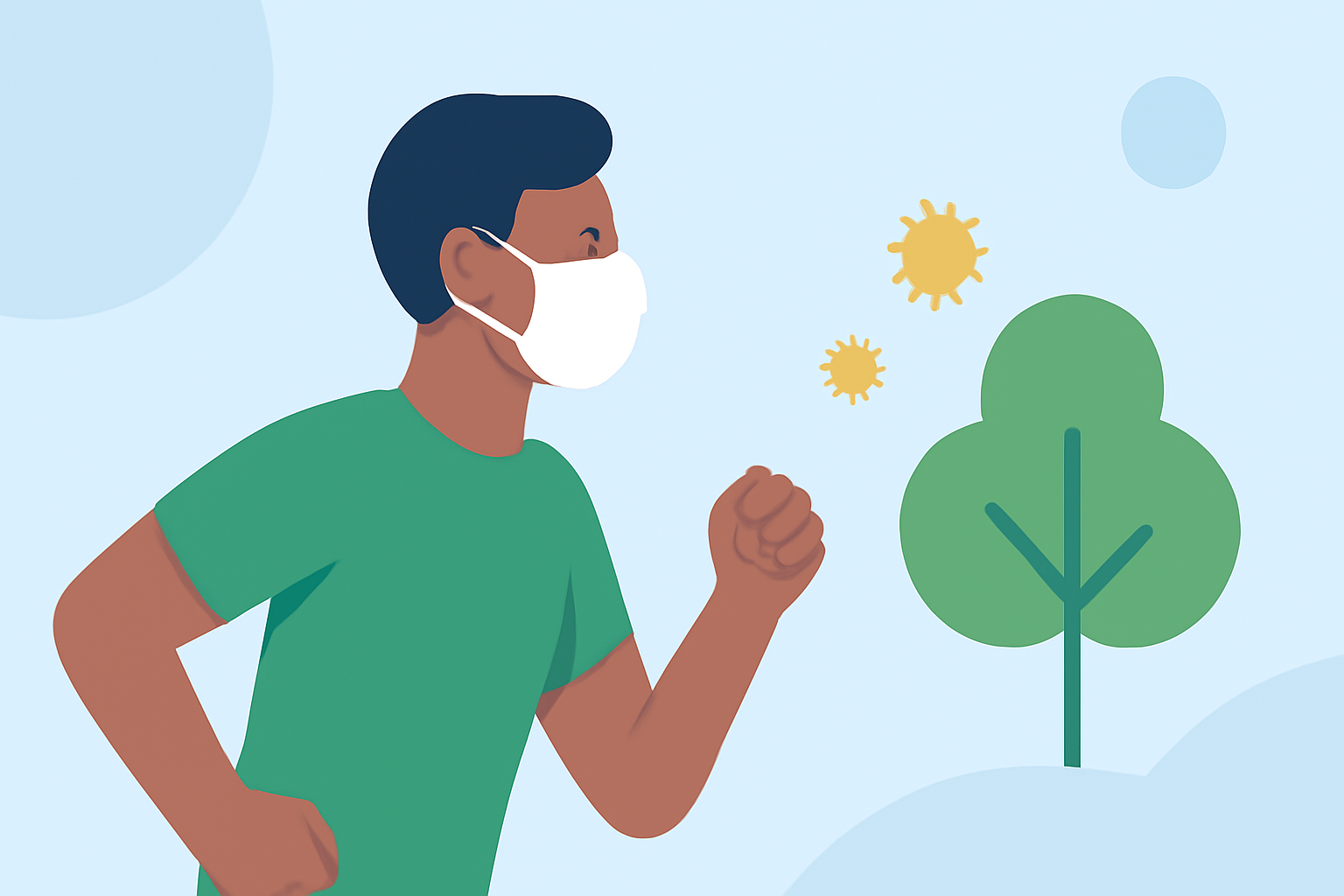 Exercise Air Quality Tips During Pollen Season