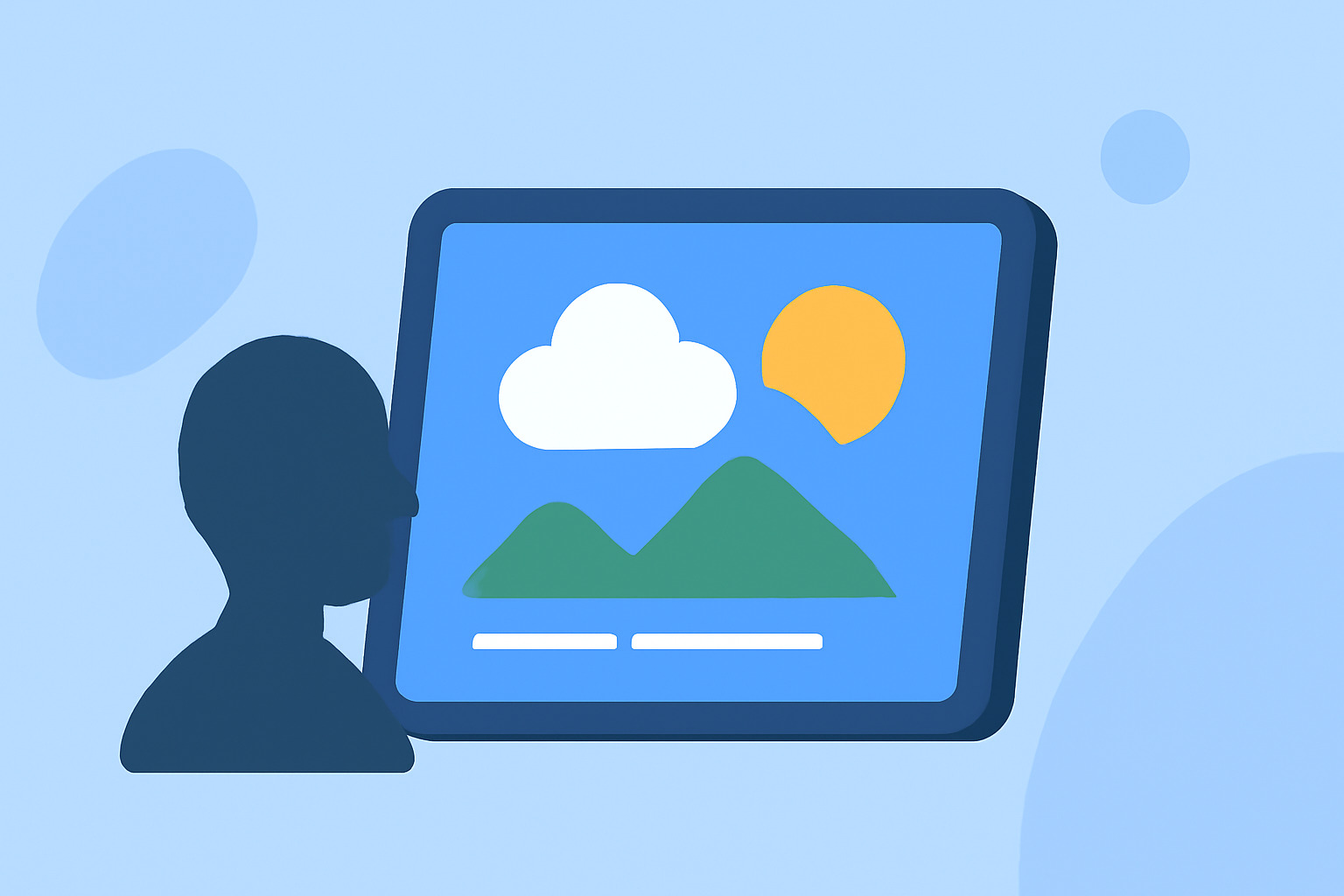 Easy Weather for Hiking on a Smart Display
