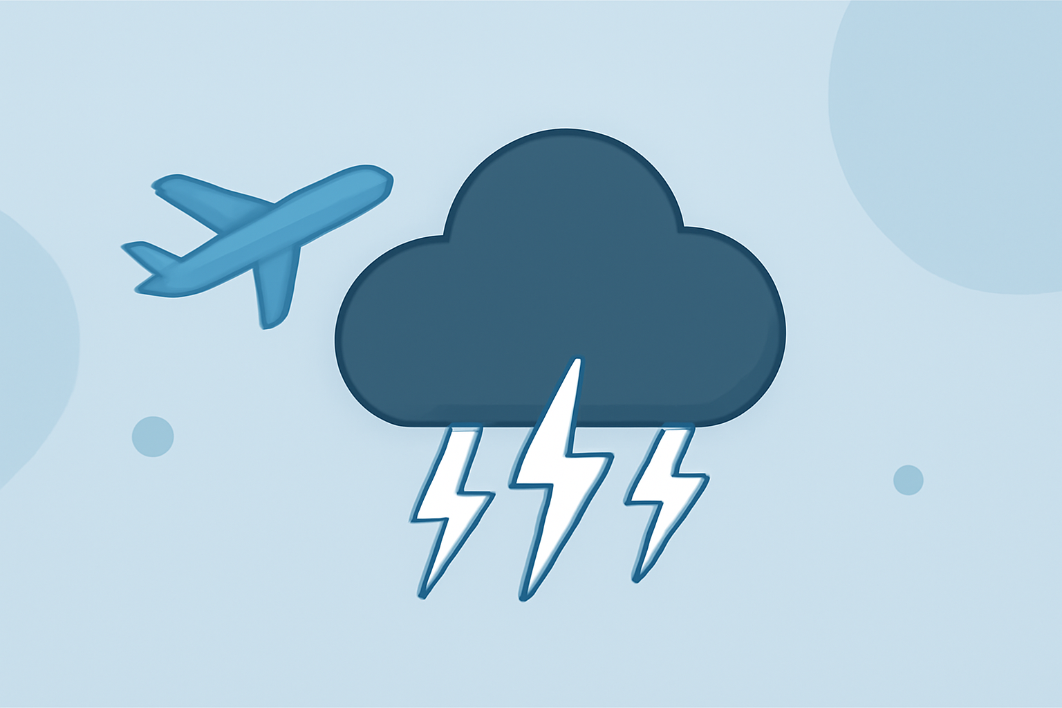 Understanding Thunderstorms Near Airports and Their Impact on Domestic Flights
