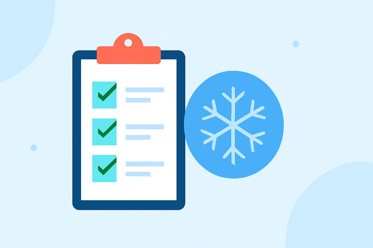 Snow Start Notifications Checklist During Heat Waves