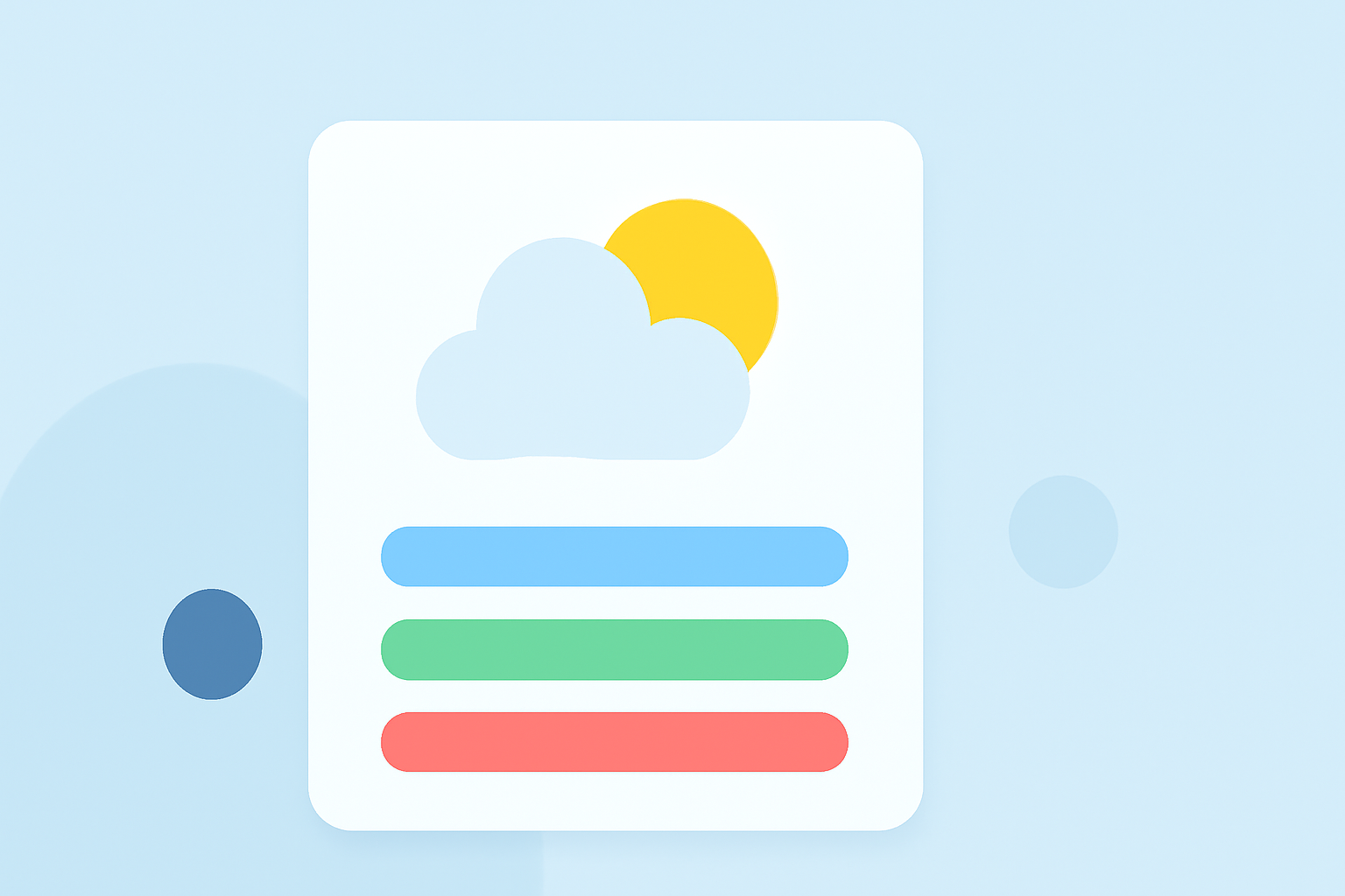 An Introduction to Weather Widget Color Themes