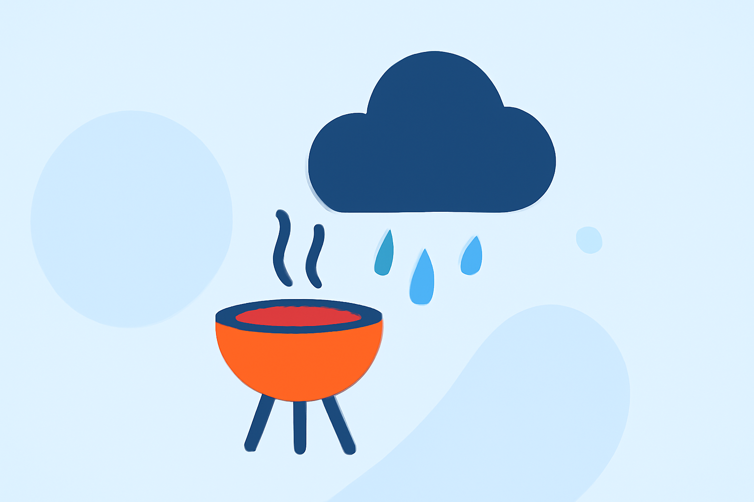 Weather for Outdoor Barbecue: Step by Step During Hurricane Season