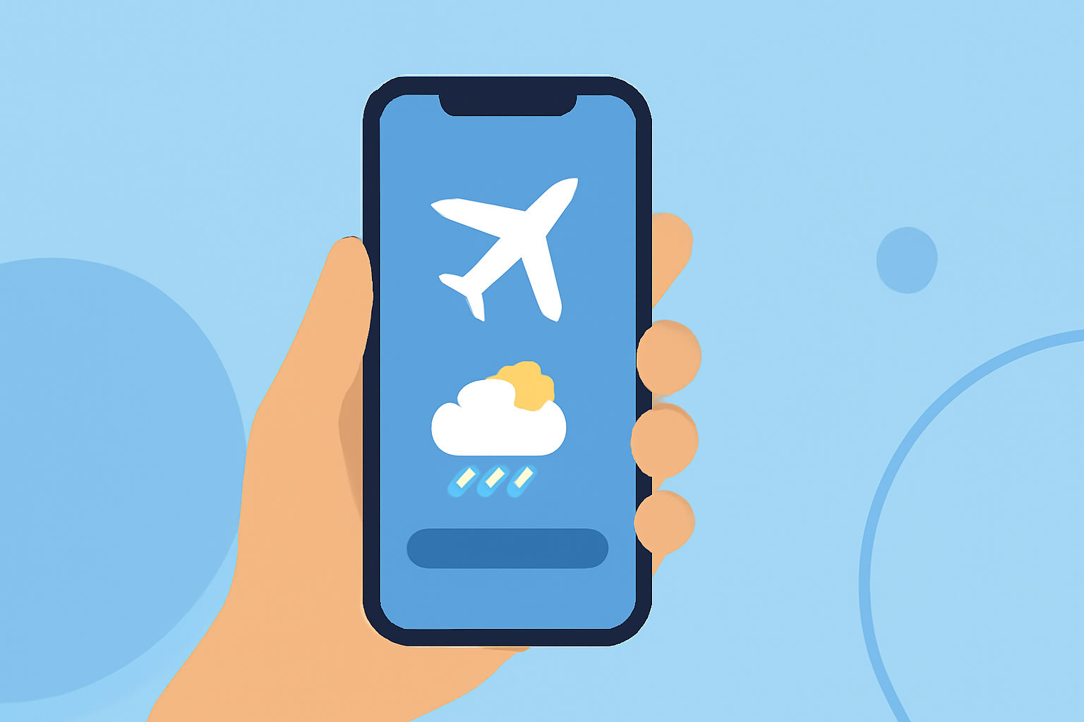 Stay Informed: Accessing Arrival Airport Weather on Your Mobile Device