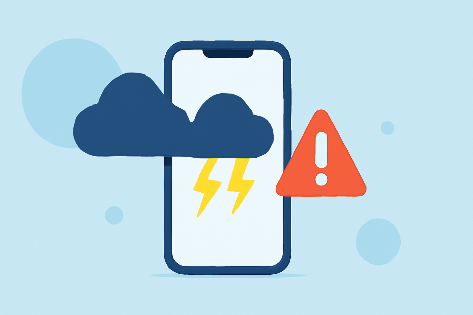 Managing Thunderstorm-Related Travel Delays on Your iPhone