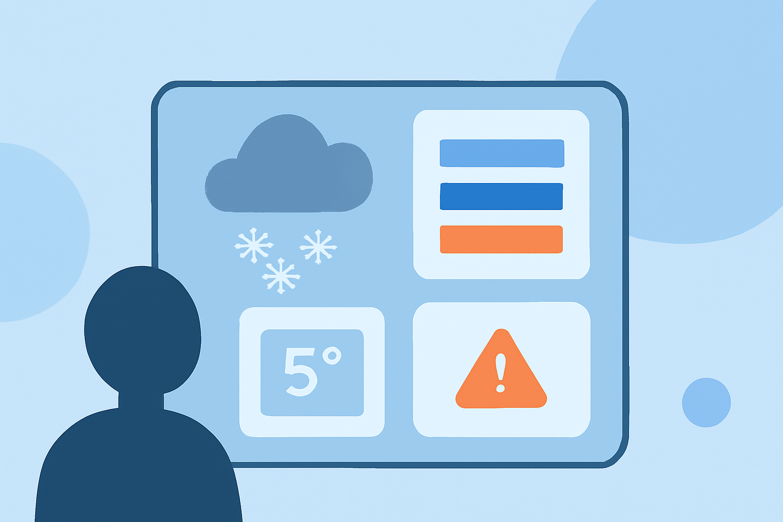 Weather Smart-Stack Widgets Guide During Winter Storms