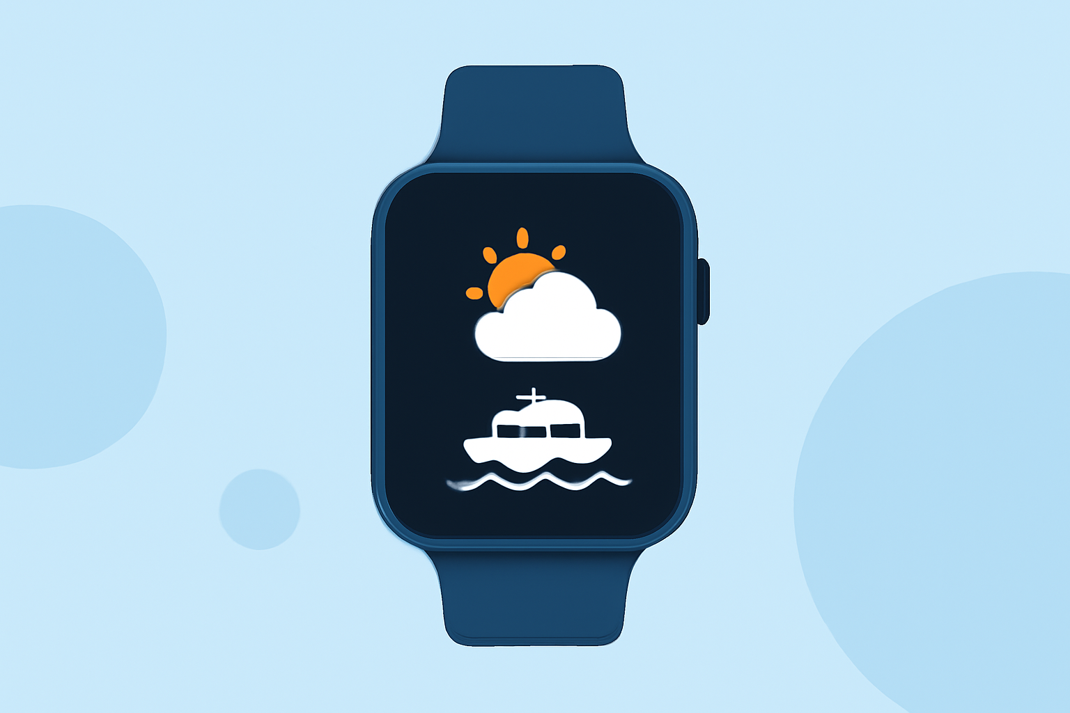 Navigating Weather for Ferries on Wear OS