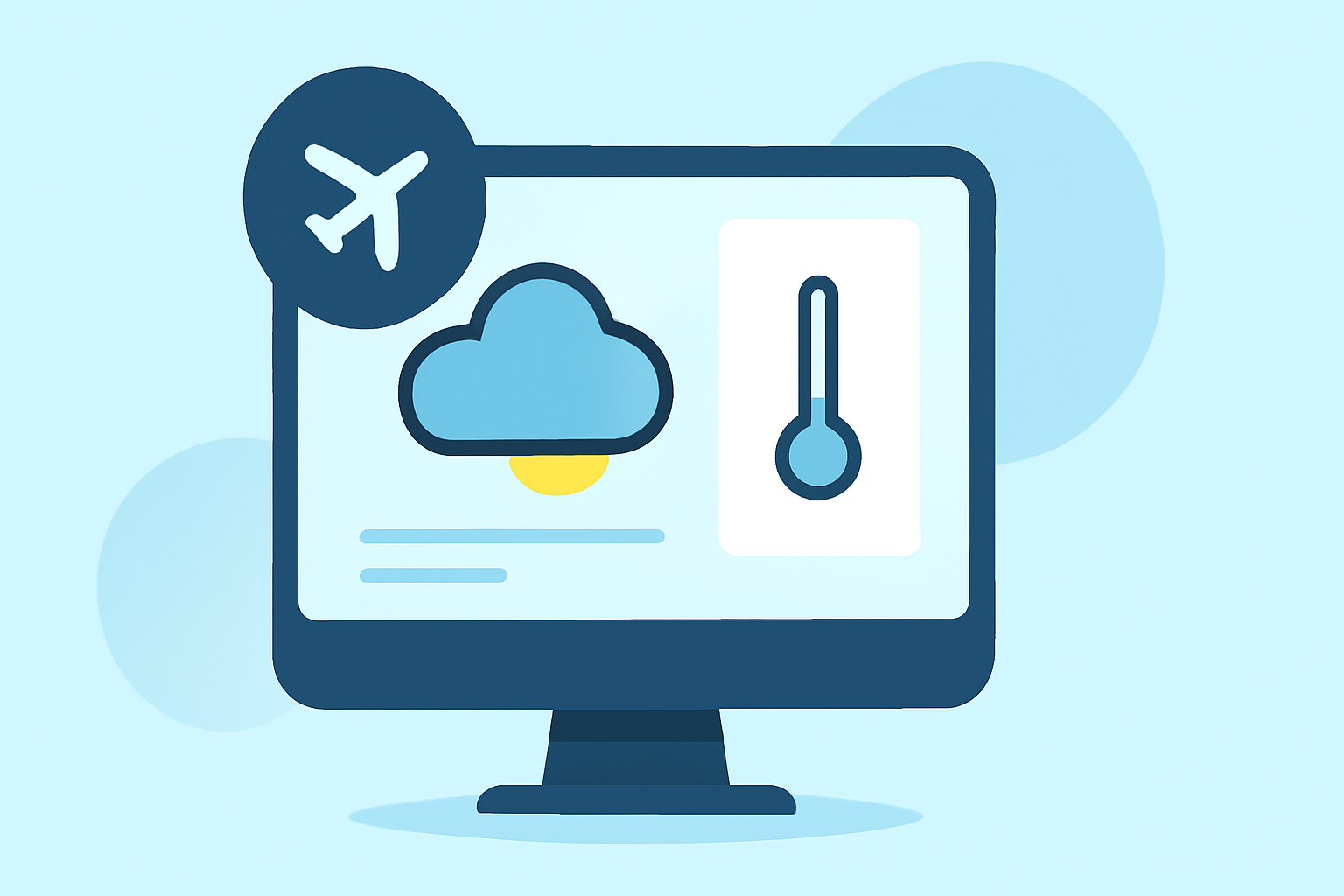 Tips for Checking Weather Before a Delayed Flight