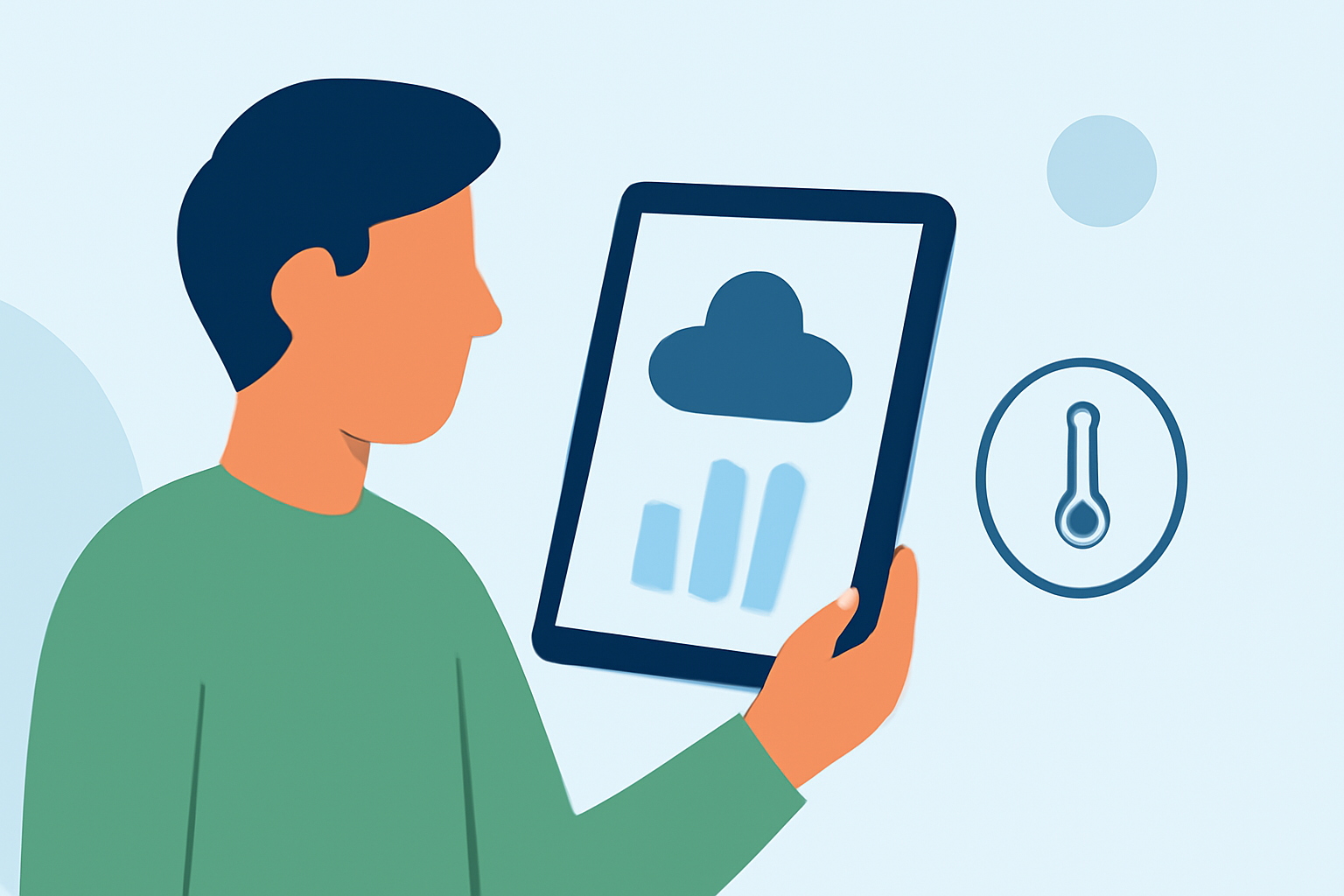 Monitoring Outdoor Work Air Quality on Your iPad