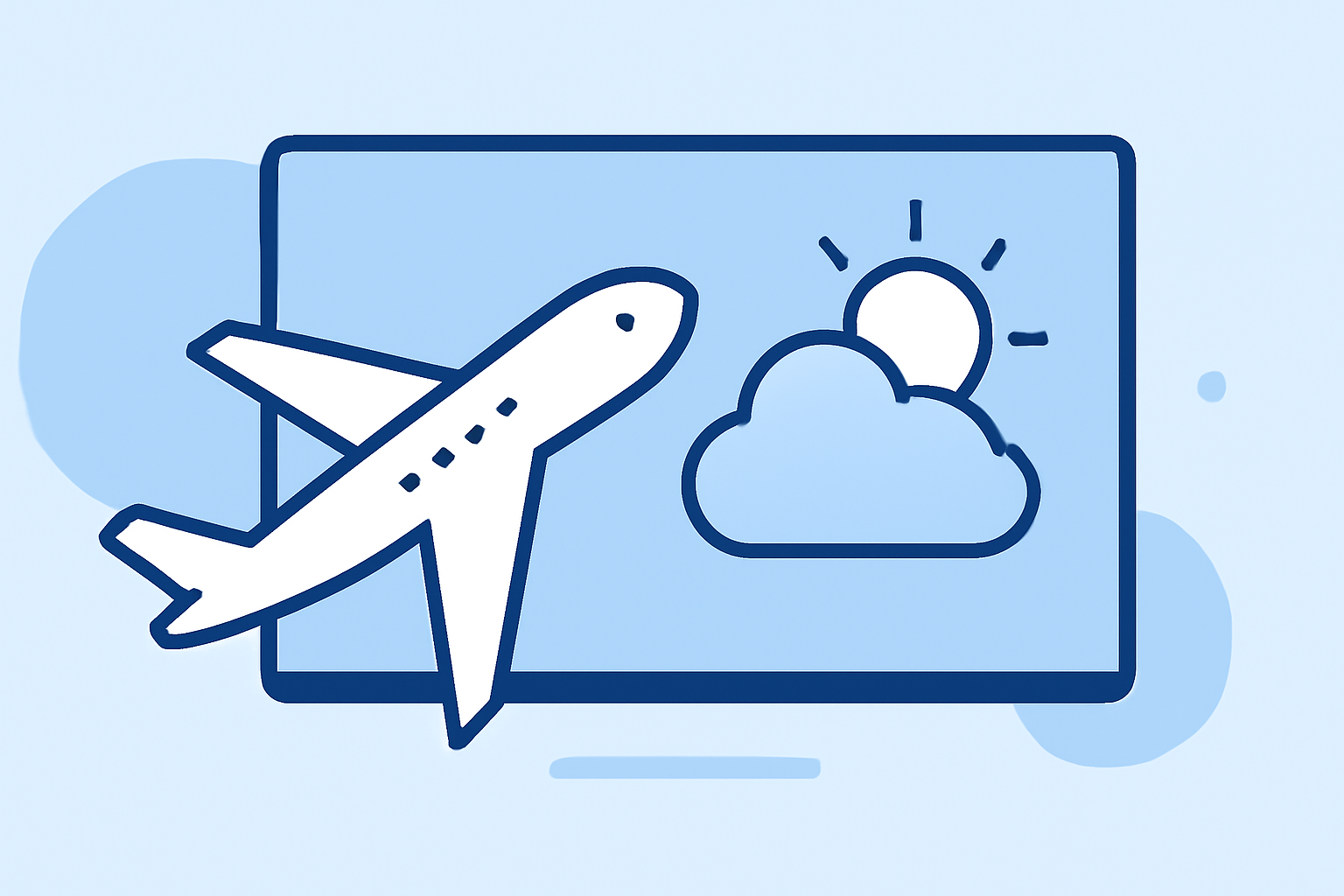 An Introduction to Flight Delays and Weather at a Glance