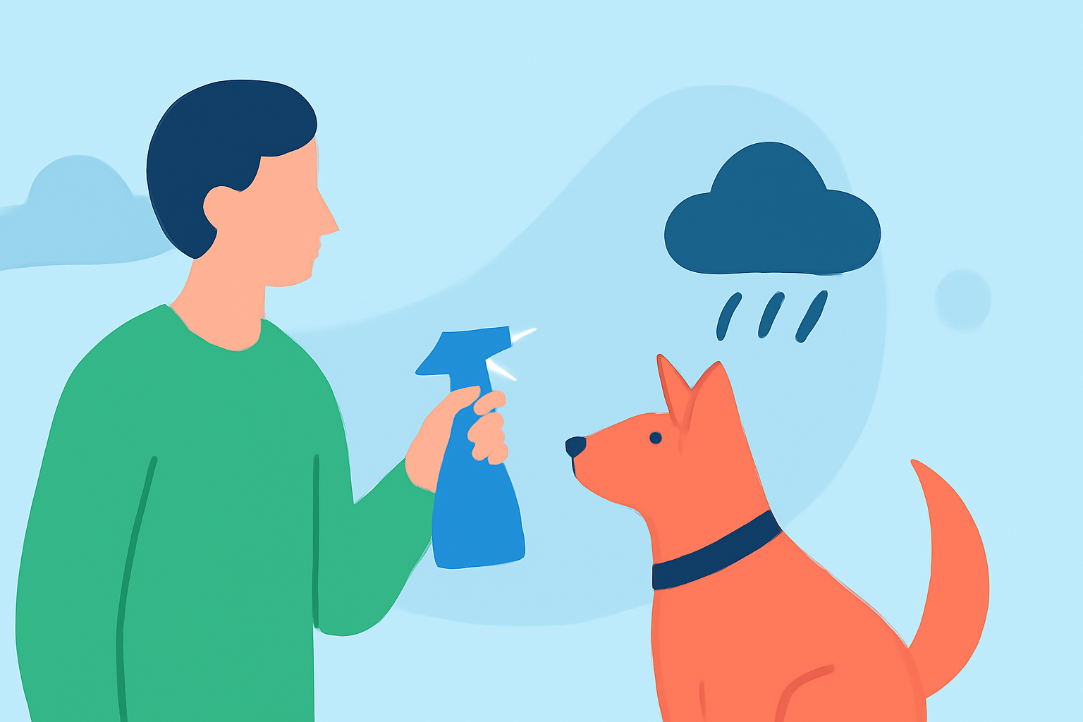 Weather Considerations for Outdoor Cleaning with Pets