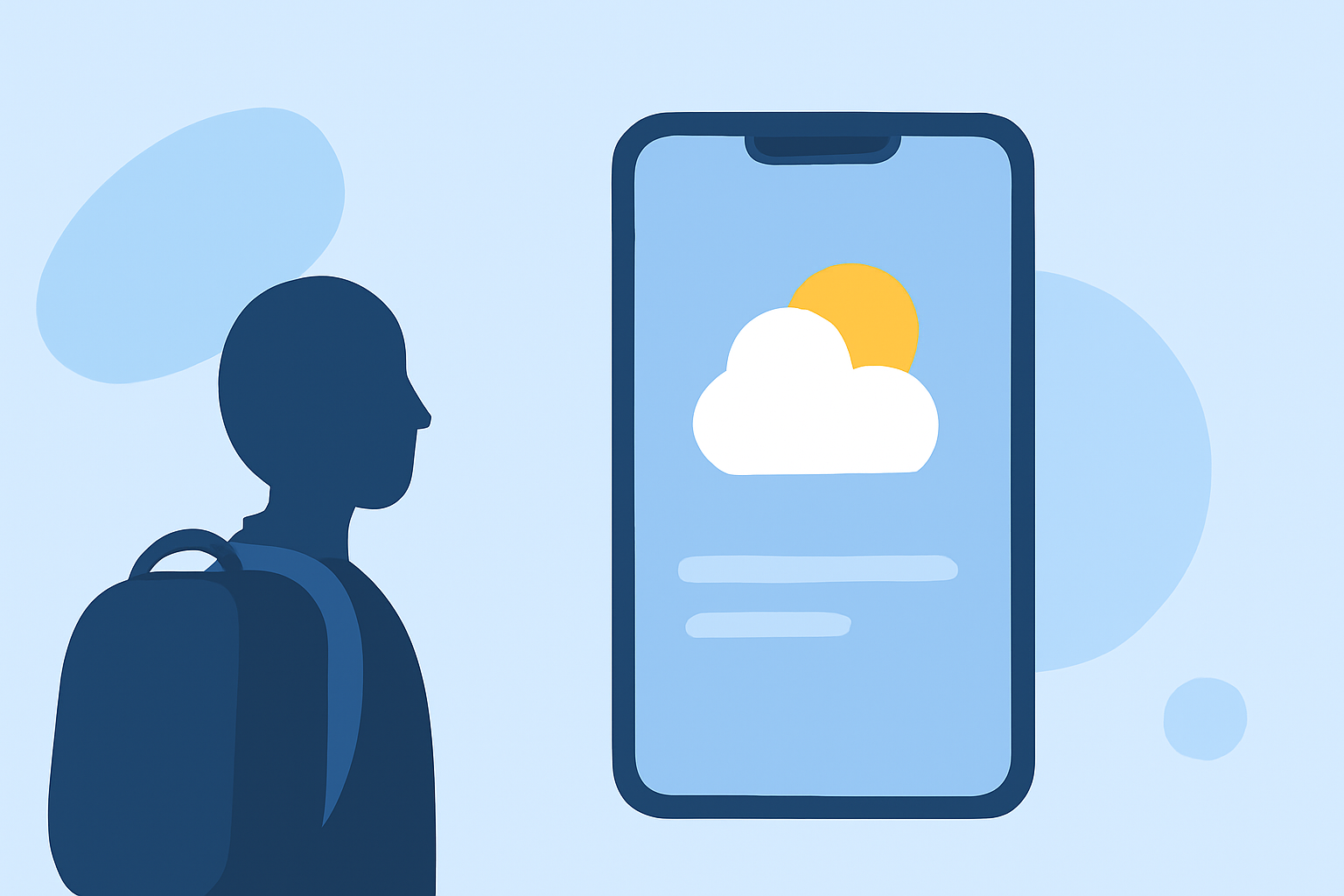 Weather Notifications for Travelers: Basics on Android