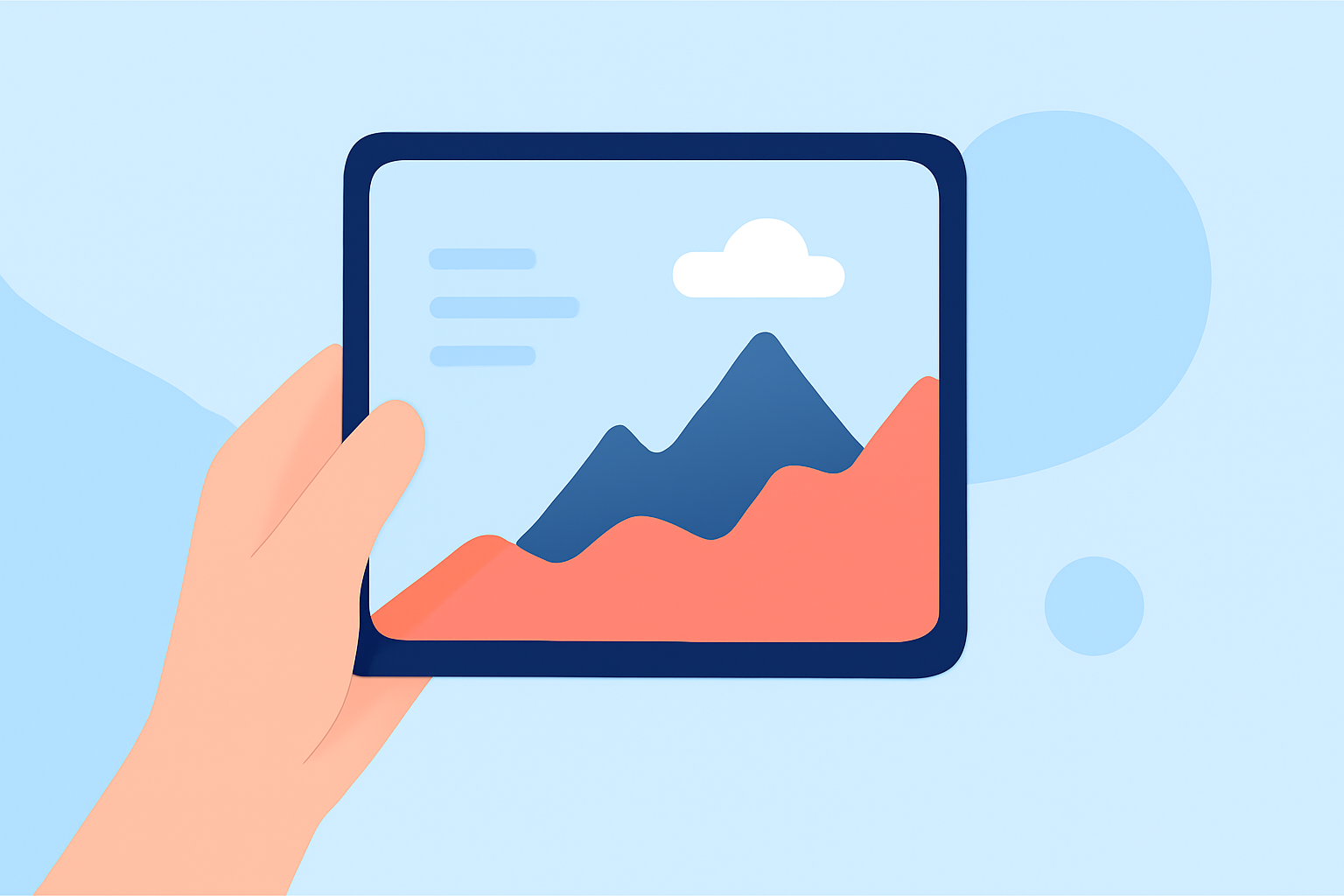 Visualizing Mountain Climate Trends on Your Tablet