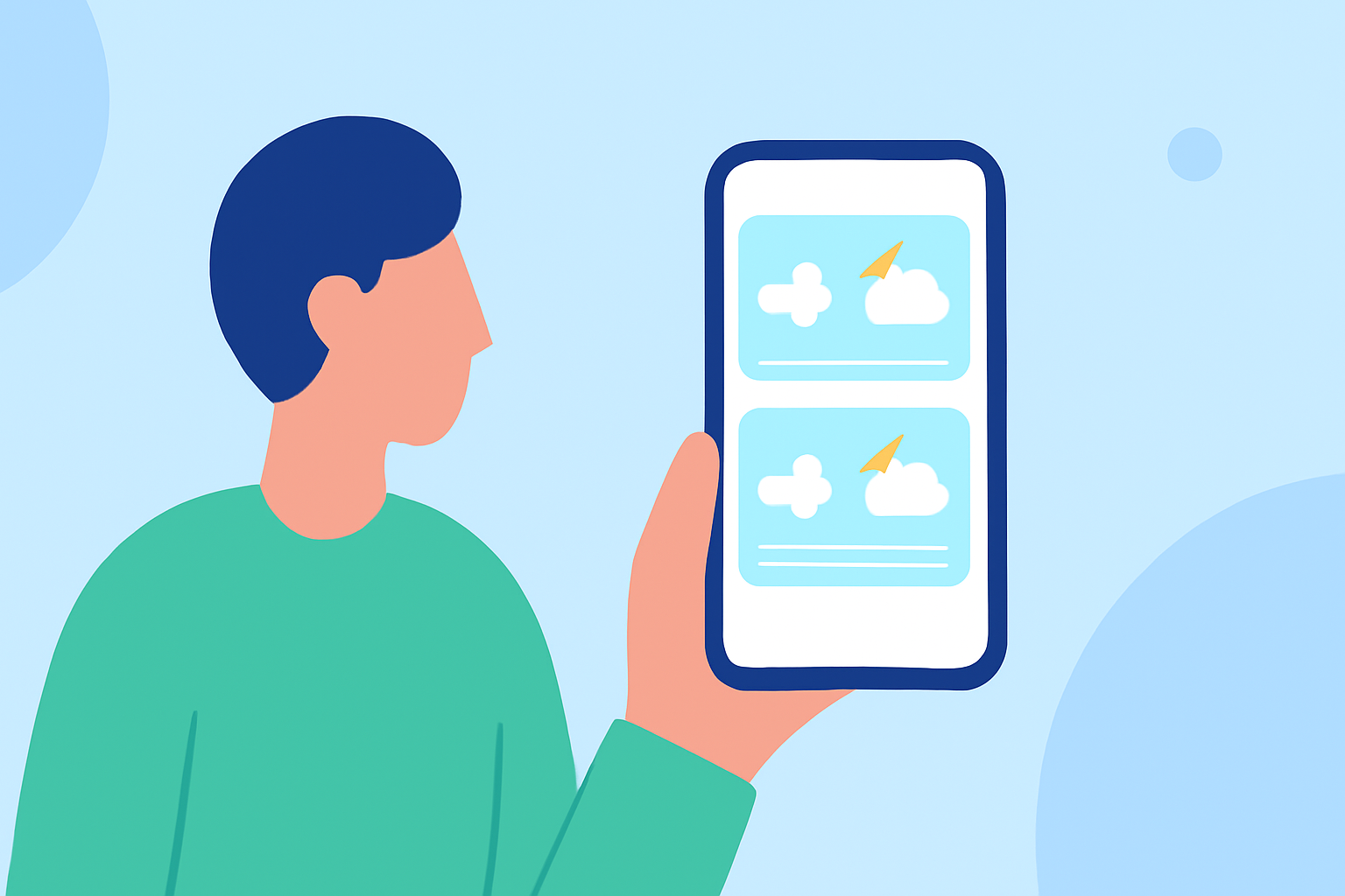 Getting Started with Tracking Weather at Both Airports on Your Phone