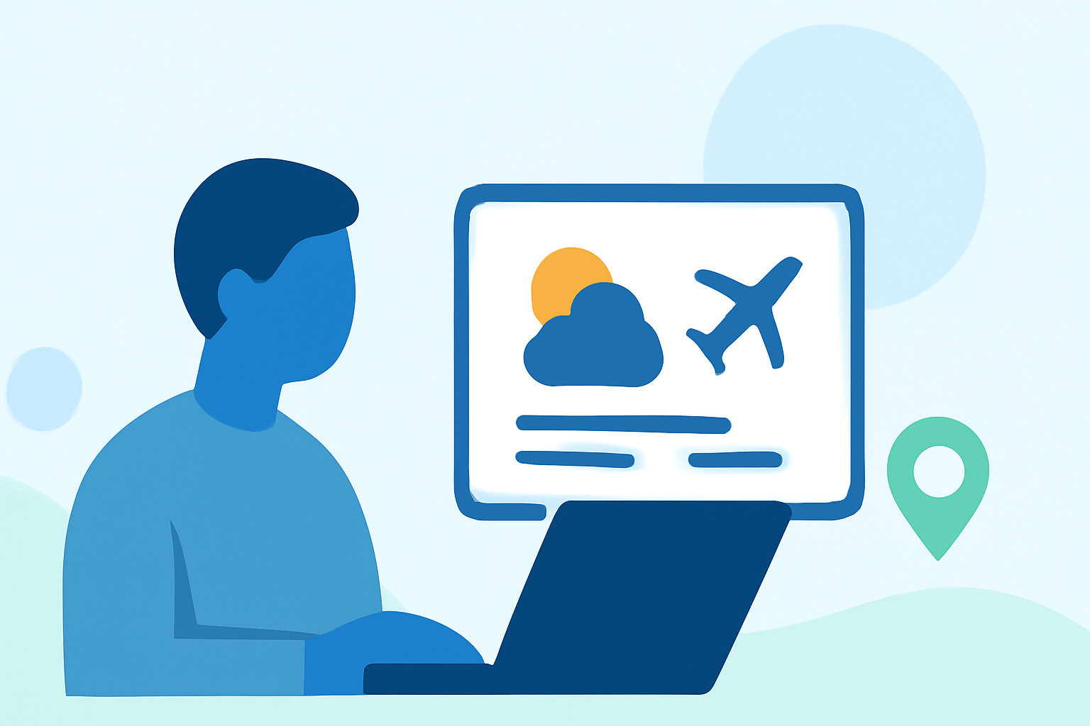 Easy Tracking the Forecast as Your Trip Nears for Domestic Flights