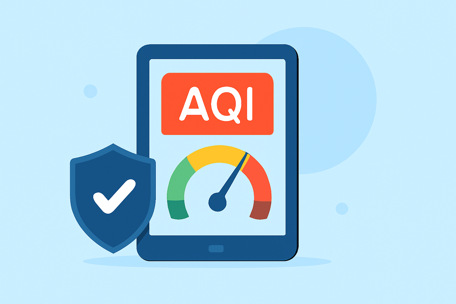 AQI Alerts Guide on a Tablet: Stay Informed and Safe