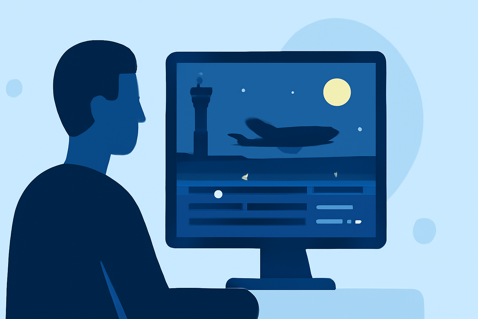 Step-by-Step Guide to Editing Airport Night Footage