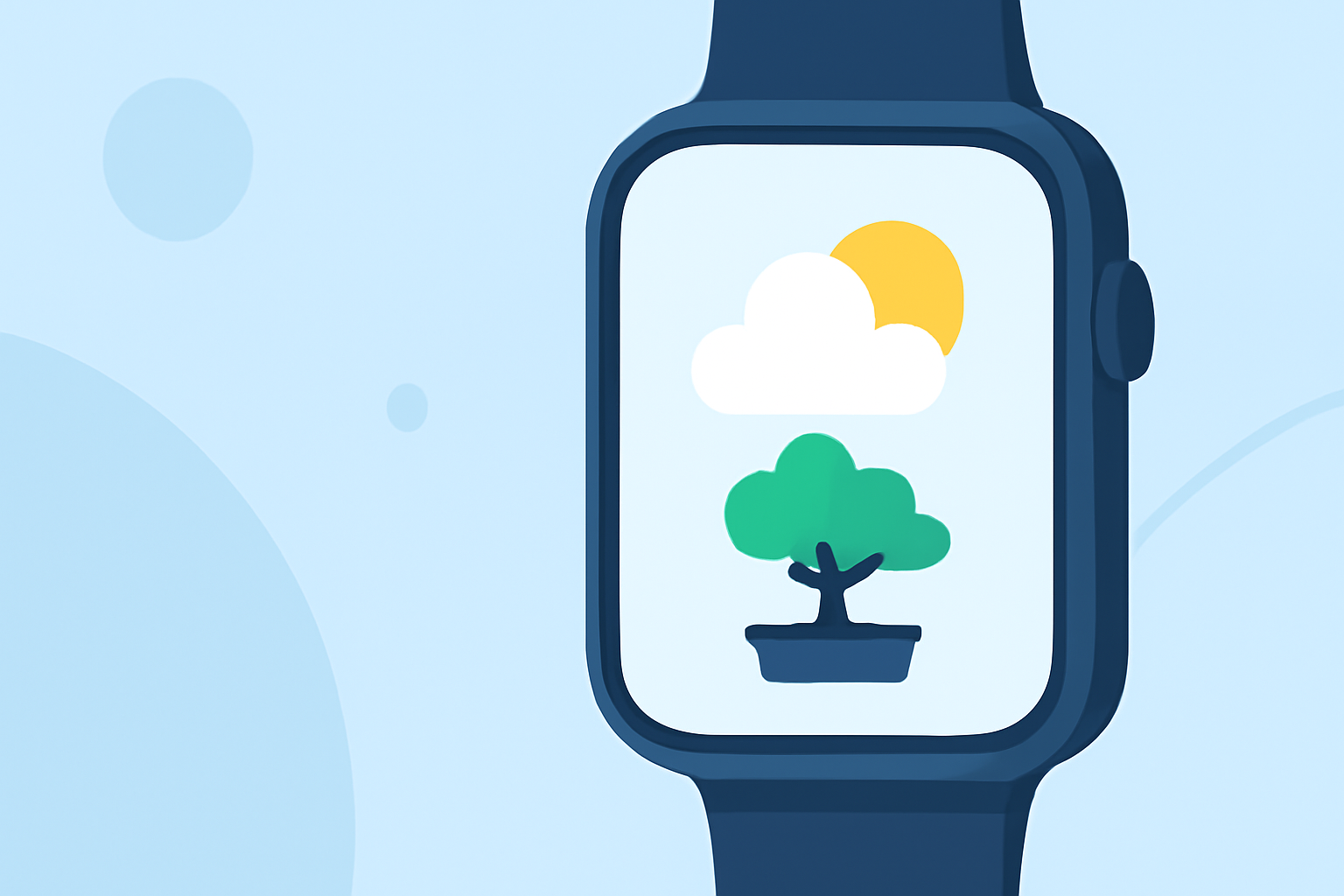 Weather for Bonsai Care Tutorial on Wear OS