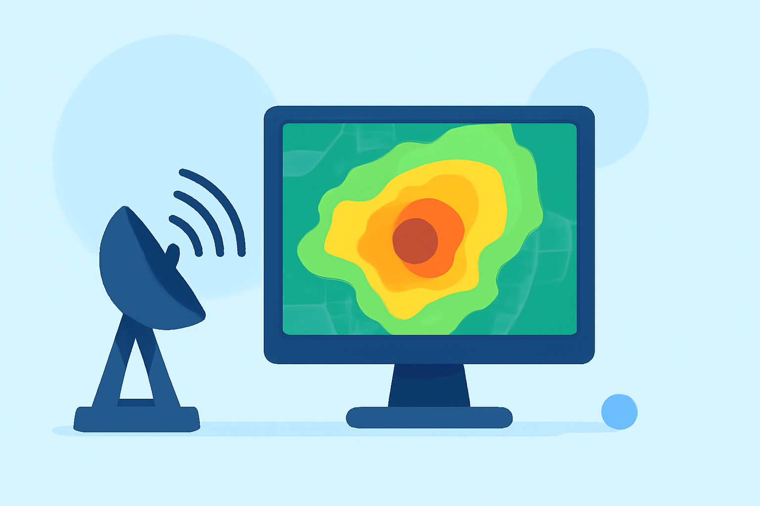 Understanding Base Reflectivity Maps in Weather Radar Systems
