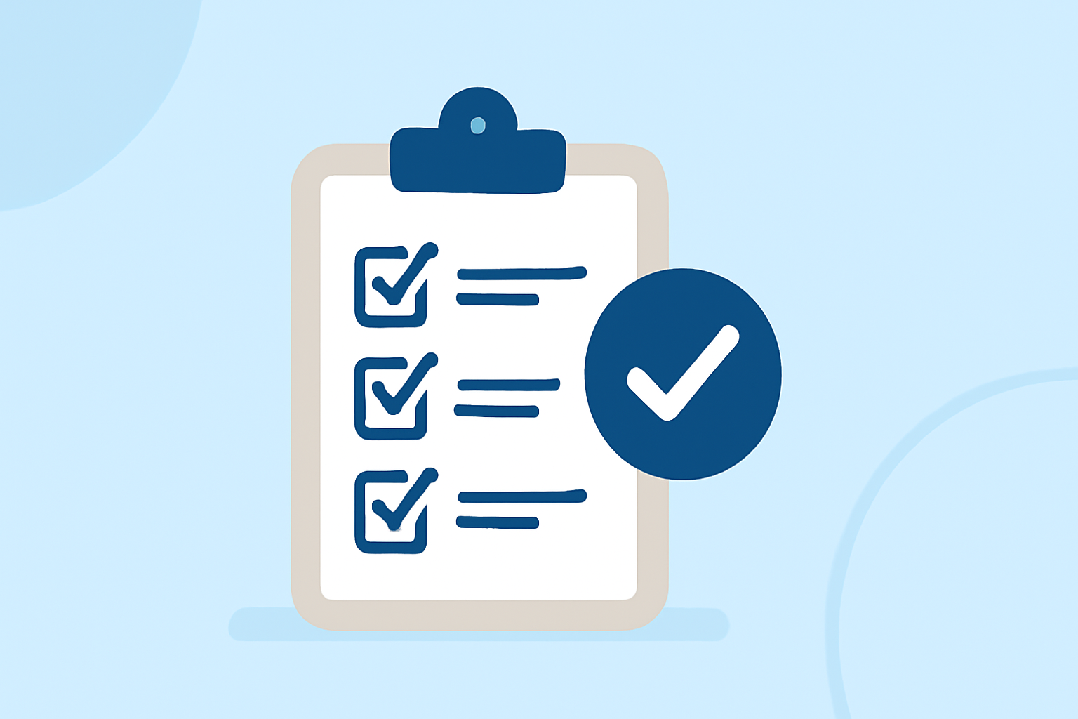 Hail Basics Checklist for Travel Days