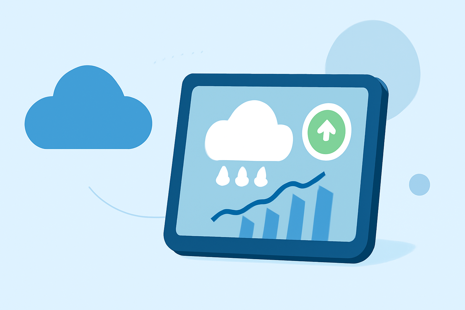 Understanding Precipitation Accumulation on Smart Displays