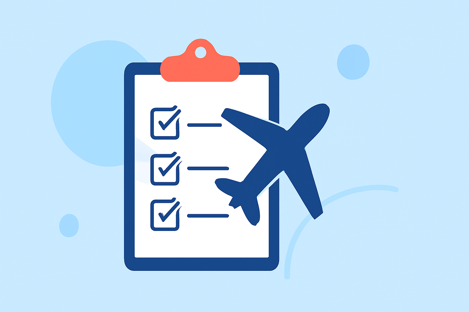 What Causes Turbulence Checklist for Domestic Flights