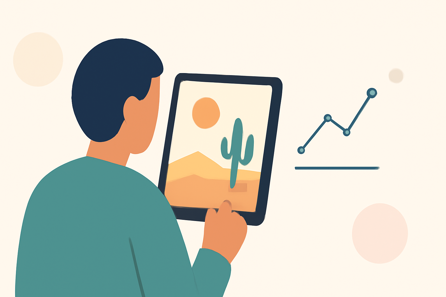 Understanding Desert Climate Trends for Beginners on iPad