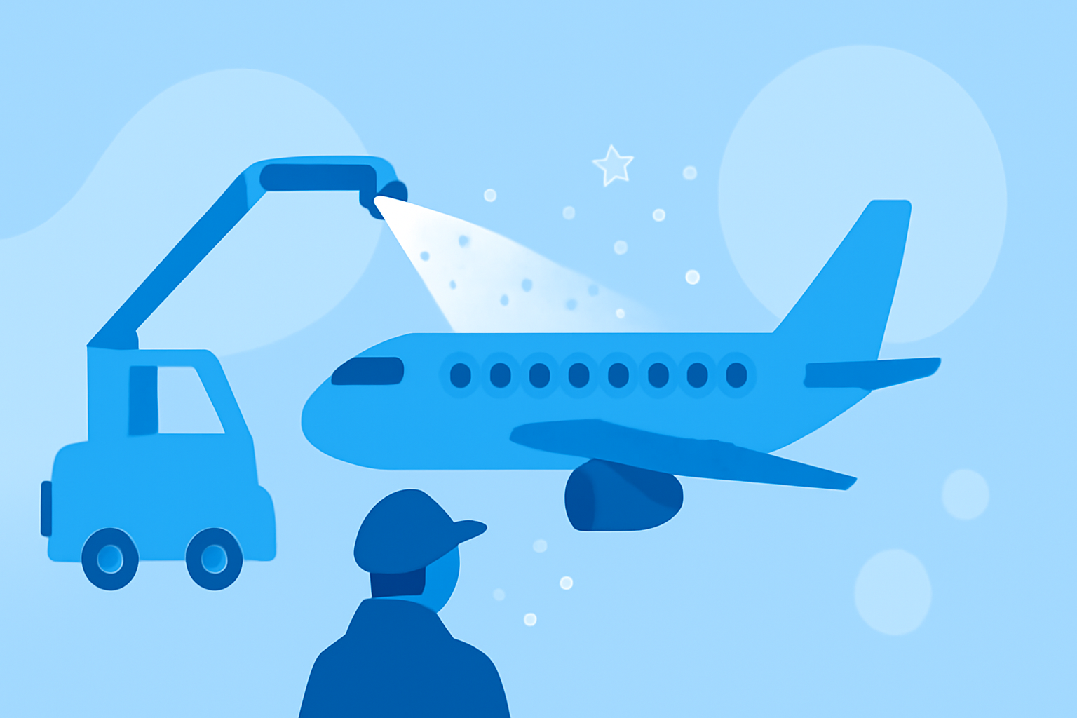 Understanding Aircraft De-Icing Workflows for Winter Connecting Flights